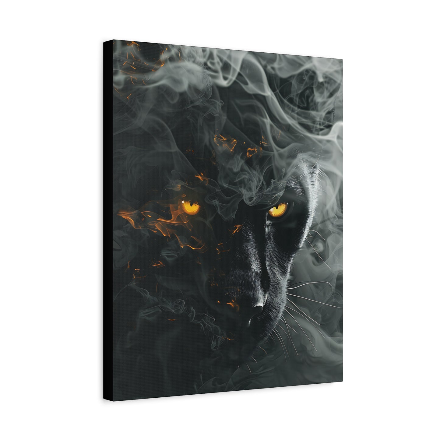 Mystical Panther Canvas Wall Art - 1.25" Stretched Wall Decor