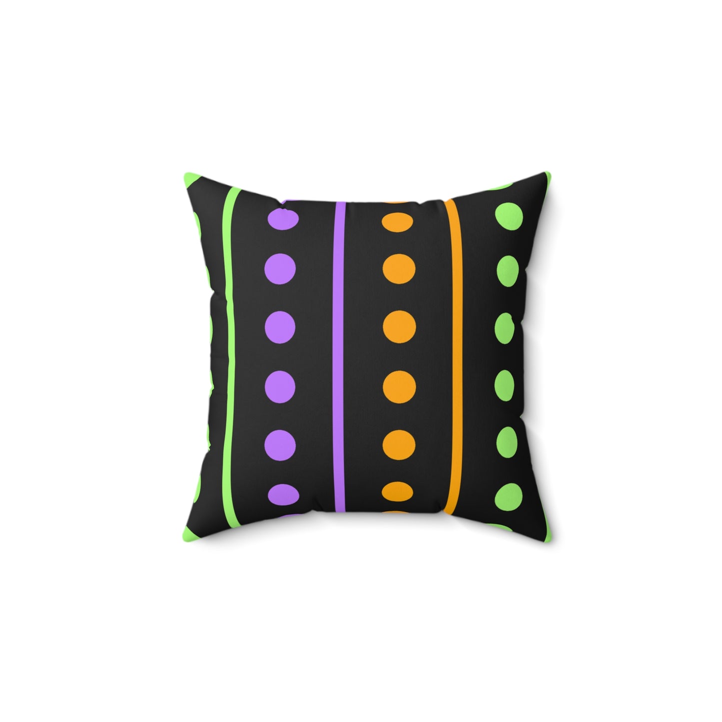 Decorative Halloween Theme Spun Polyester Square Pillow, Beautiful Home or Office Decor, Accent for Any Room for Everyday or Any Occasion