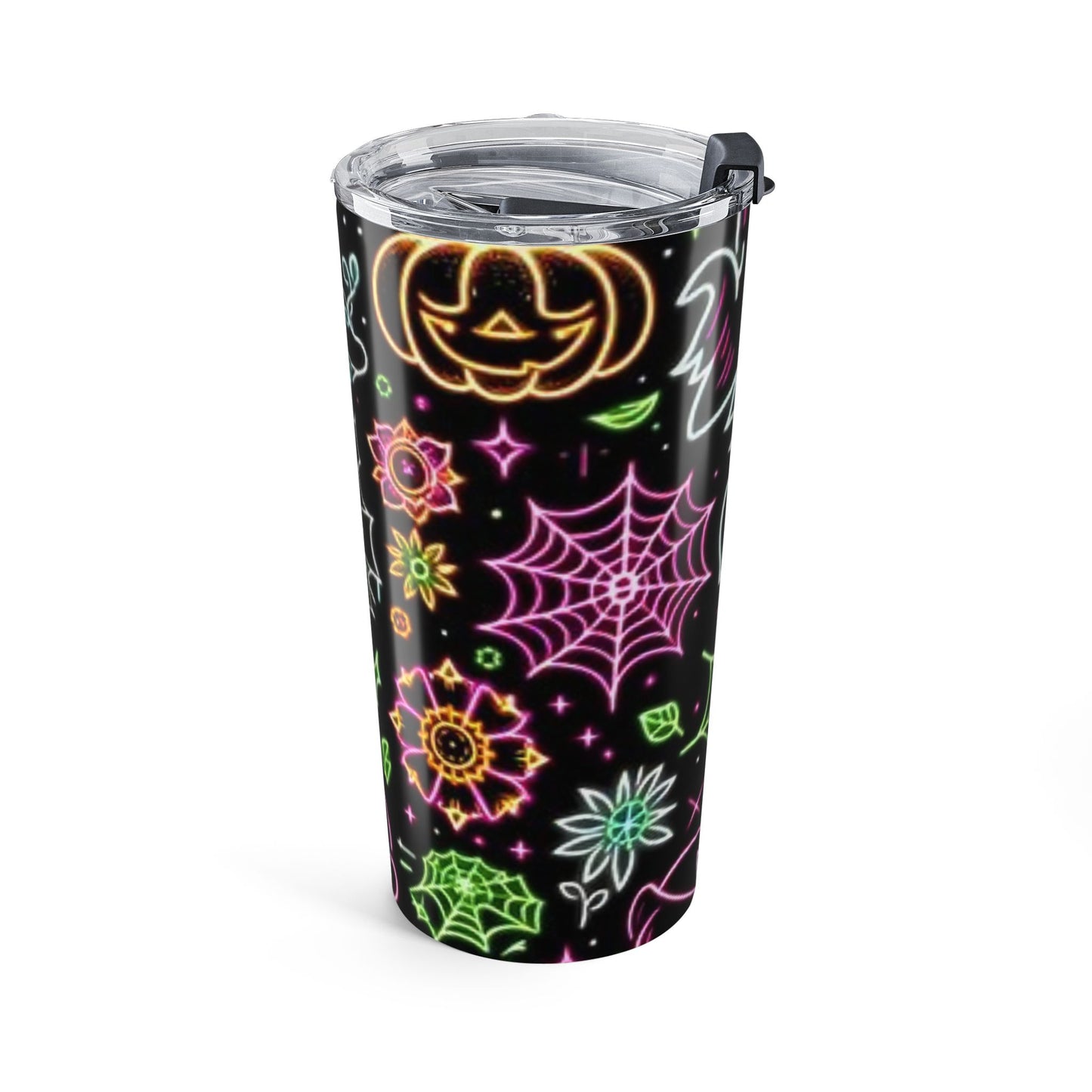 Halloween Ghost Spider Tumbler 20oz - Spooky Party Gift