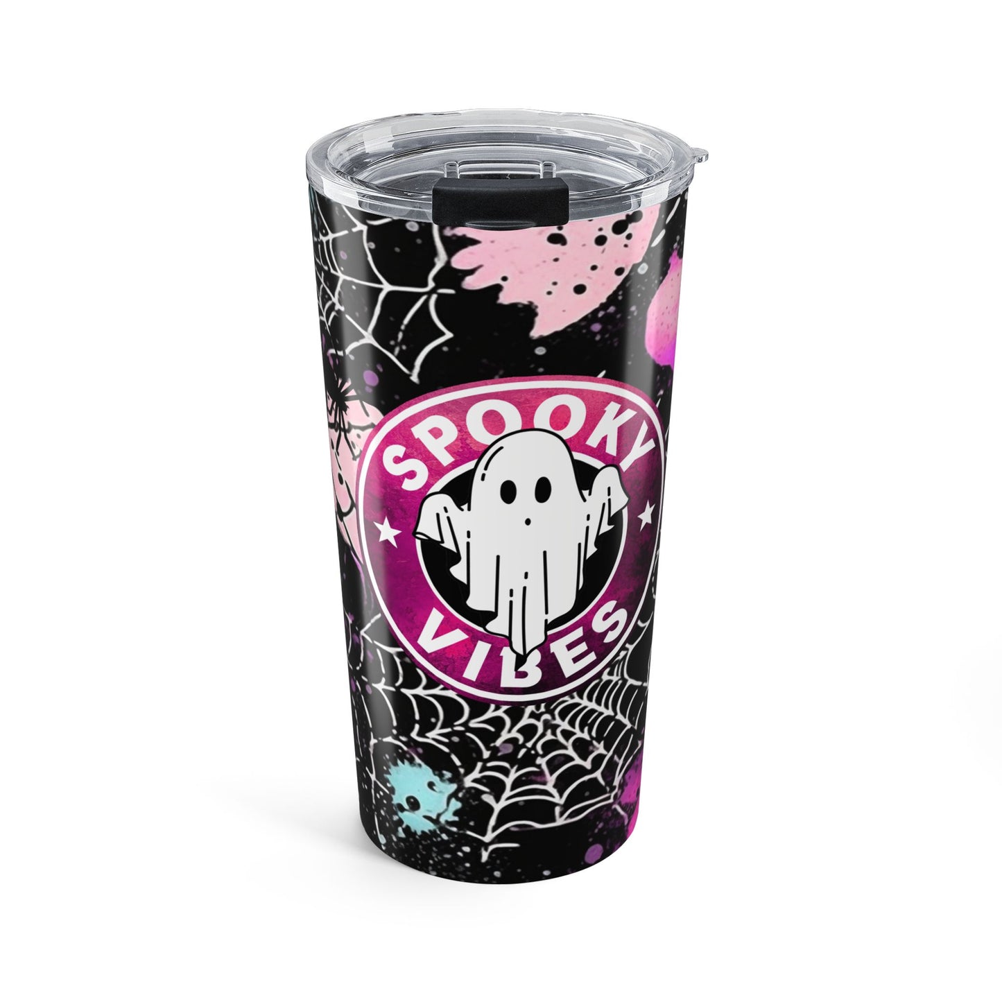 Spooky Ghost Tumbler 20oz - Halloween Drinkware Gift