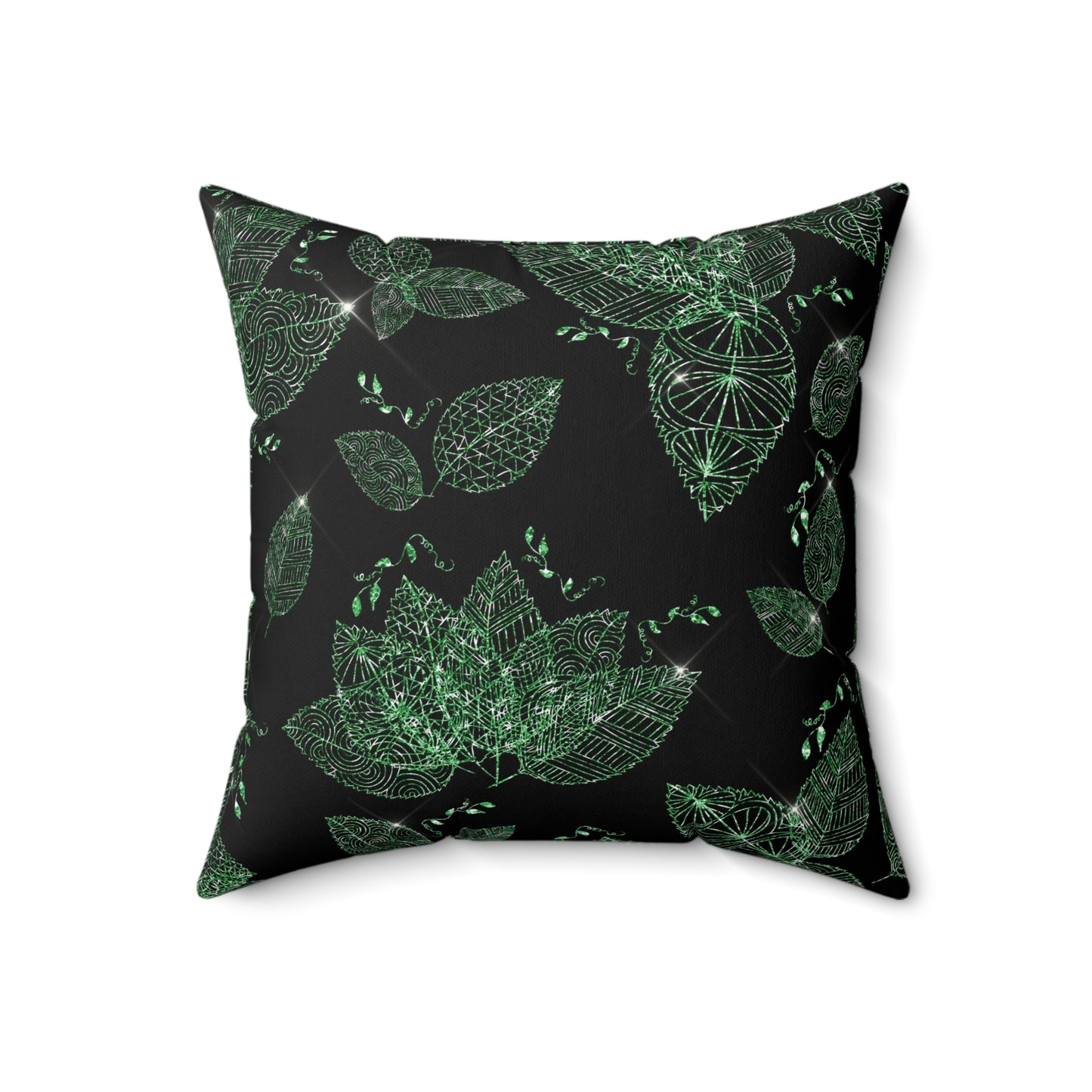 Lush Botanical Throw Pillow - Cozy Home Decor, Gift for Plant Lovers, Nature-inspired Cushion, Unique Accent Pillow, Autumn Decor
