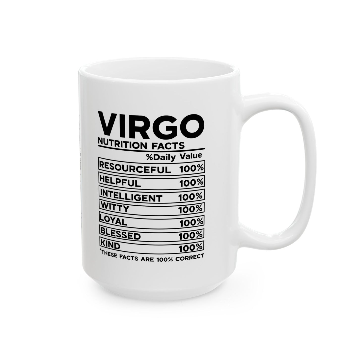 Personalized Virgo Zodiac Ceramic Mug - 11oz & 15oz