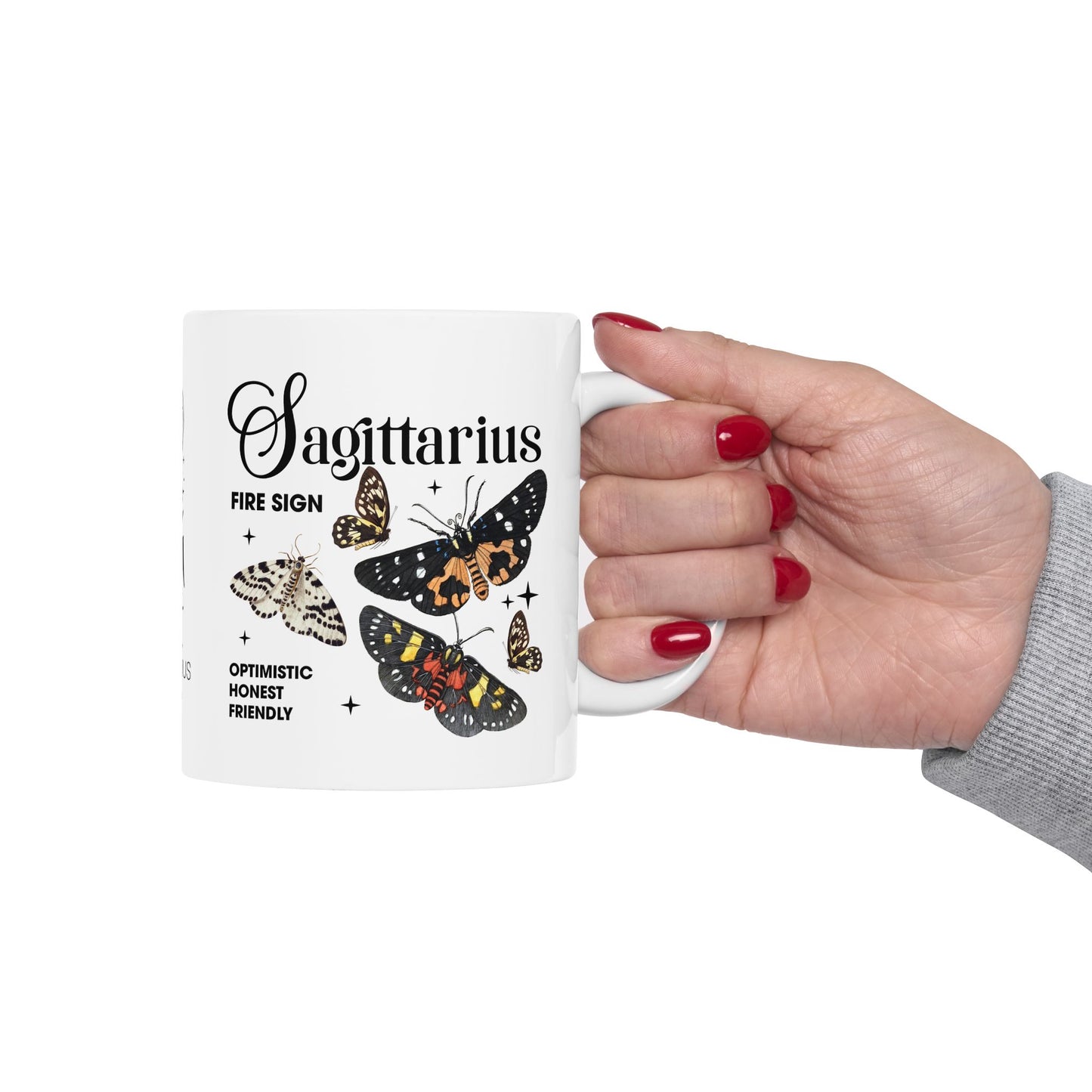 Sagittarius Zodiac Ceramic Mug - Astrology Gifts for Astrology Lovers - 11oz & 15oz Sizes