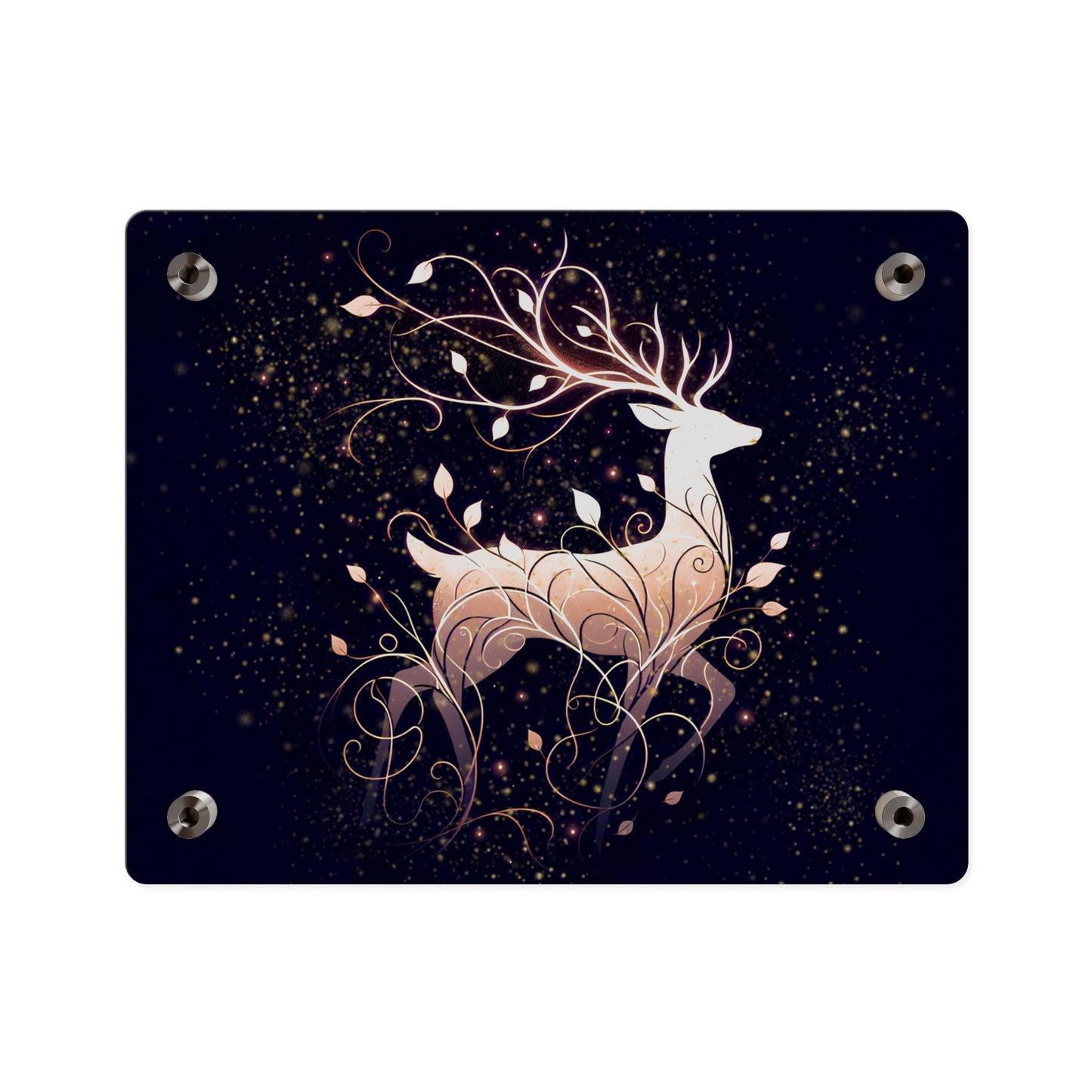 Elegant Deer Acrylic Wall Art Panel - Nature-Inspired Home Decor
