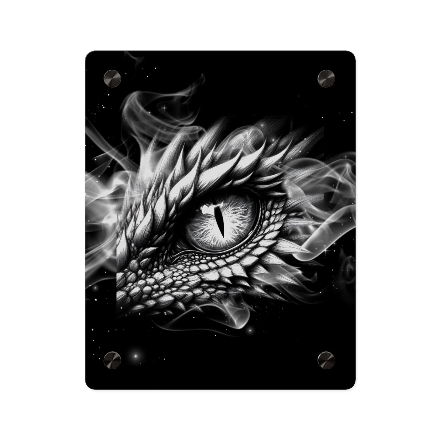 Mystical Dragon Eye Acrylic Wall Art Panels - Home Decor for Fantasy Lovers