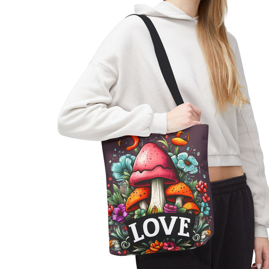 Mushroom Love Tote Bag