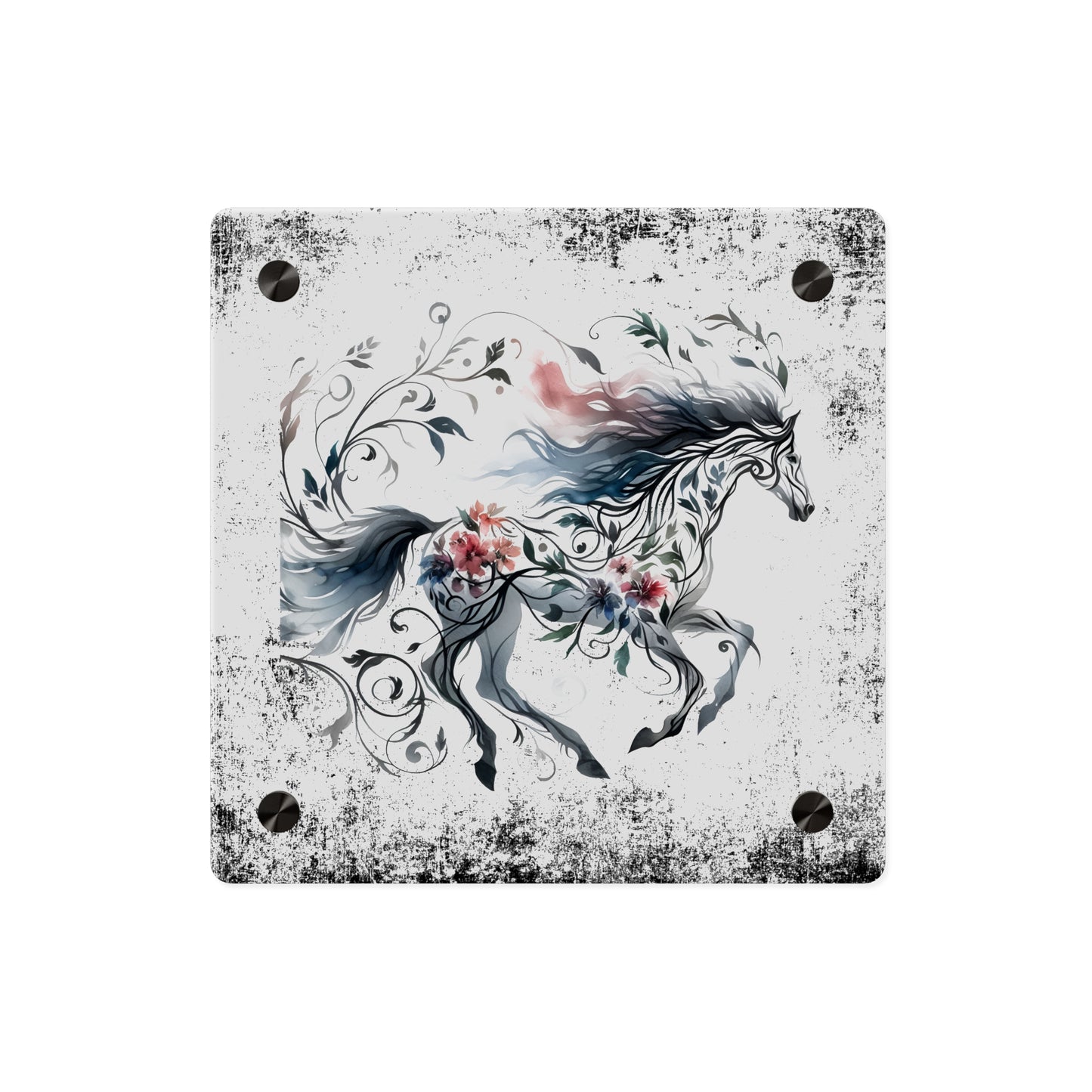 Celestial Horse Acrylic Wall Art Panel - Ethereal Home Decor
