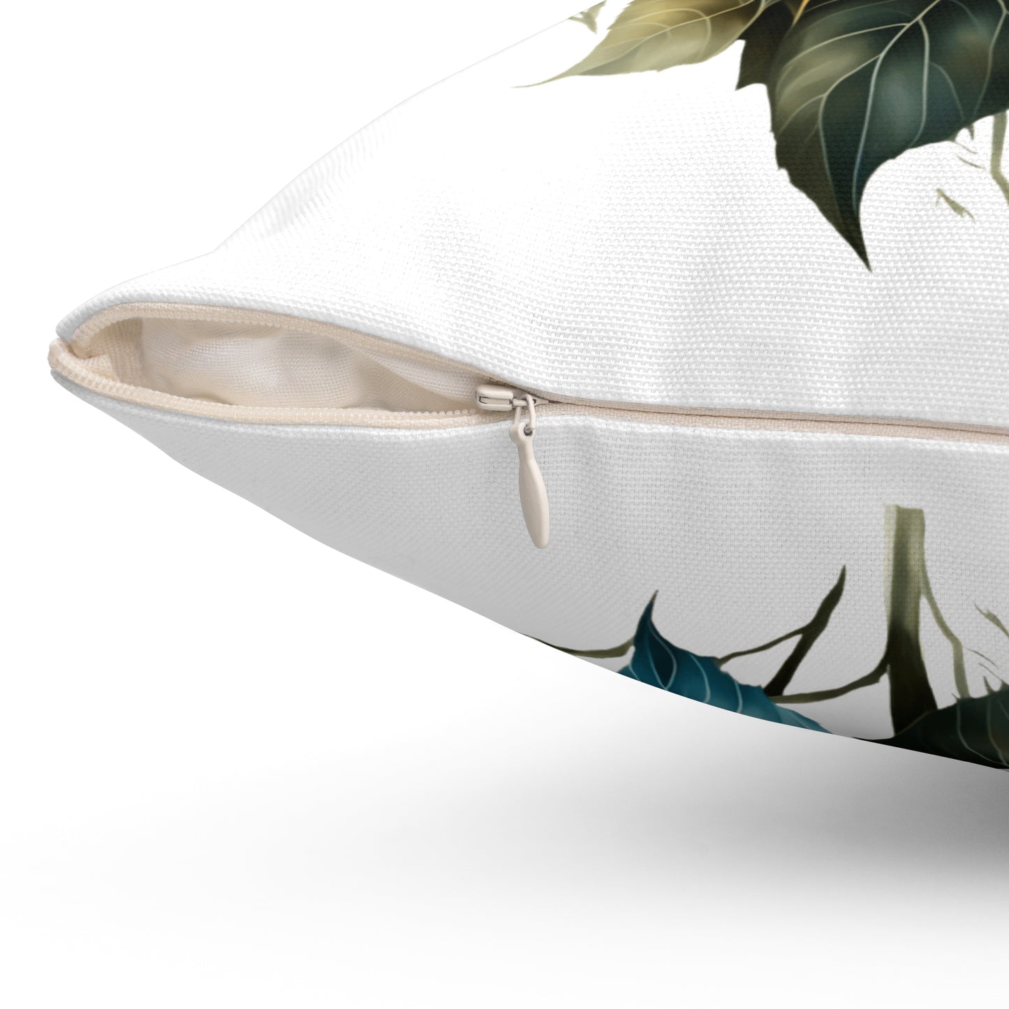 Floral Spun Polyester Square Pillow, Beautiful Sunflowers Decor Pillow for Any Room, Sunflower Accent for Home or Office, For Anyone