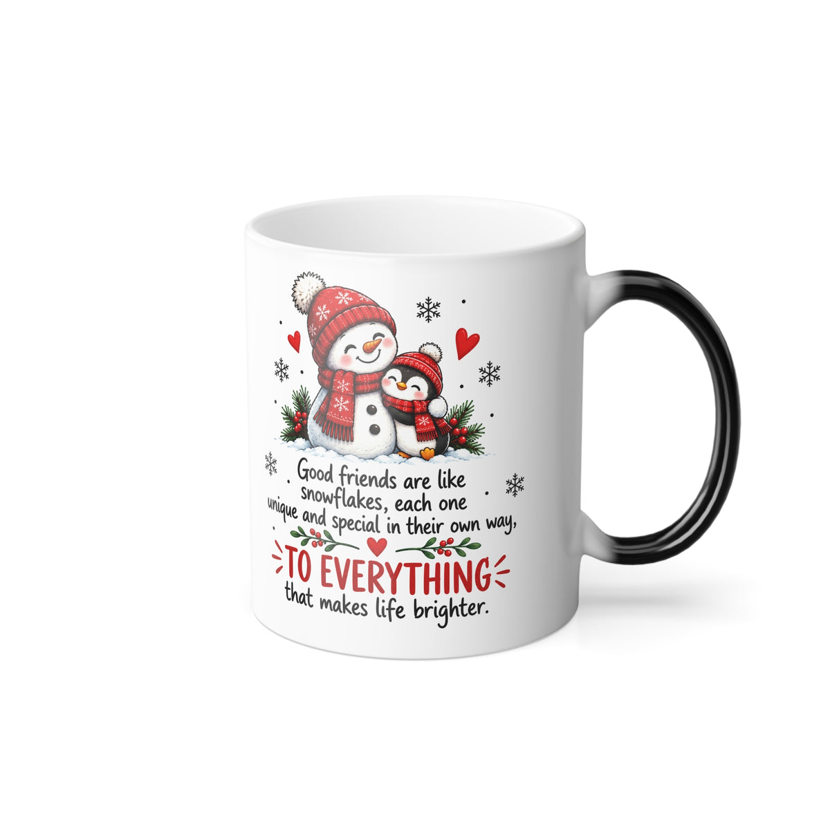 Christmas Color-Changing Mug – Holiday Cheer Coffee Cup