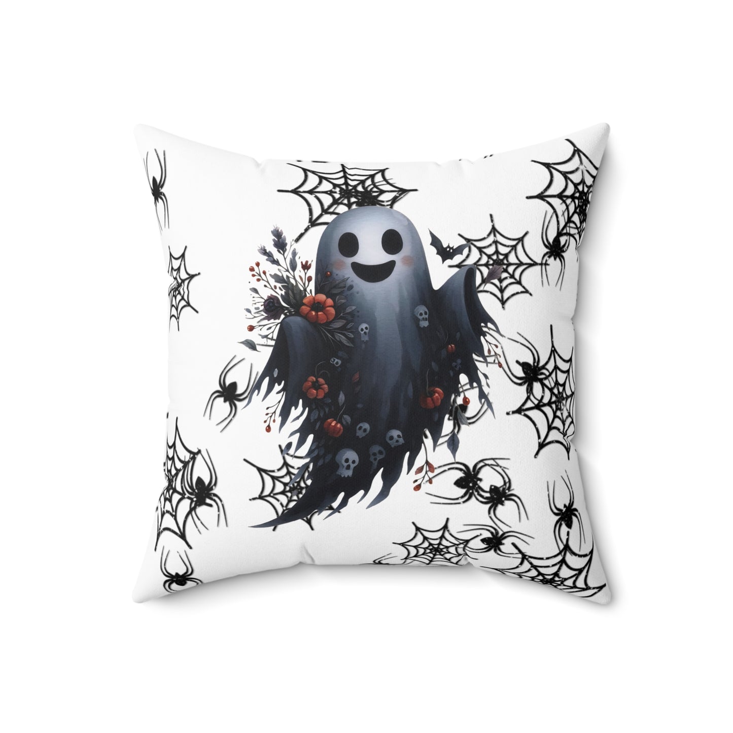 Halloween Ghost Pillow - Spooky Home Decor, Cozy Accent, Trick or Treat, Fall Celebration, Holiday Gift