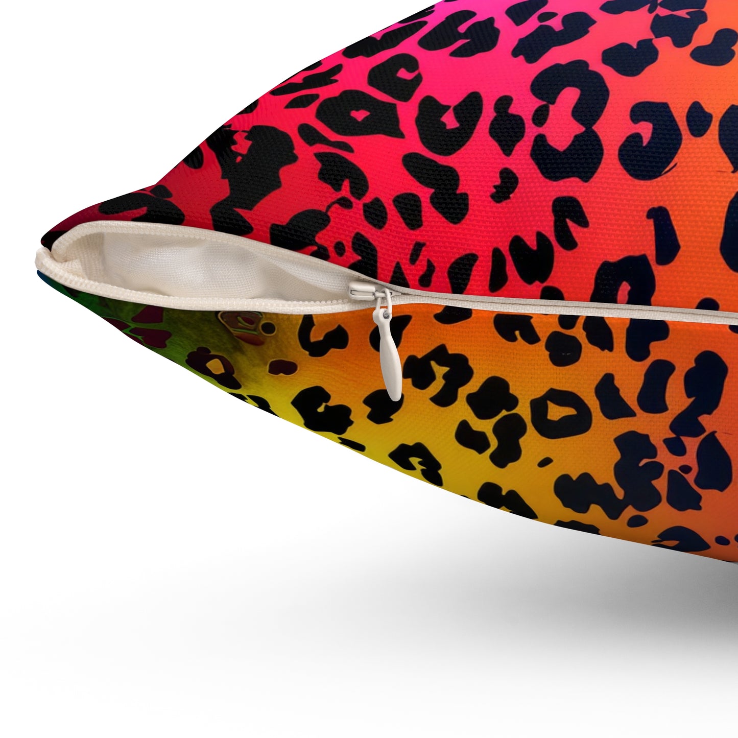 Animal Print with Eyes Decor Spun Polyester Square Pillow, Accent for Any Room, Great Housewarming or Any Occasion Gift Idea for Anyone