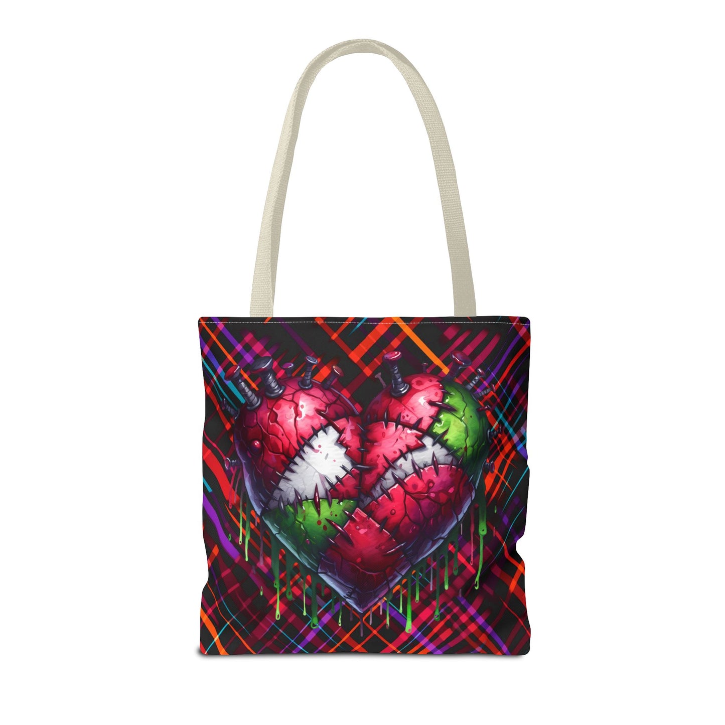 Fashionable Halloween Theme Tote Bag (AOP), Fun Stylish for Everyday or Occasion, Perfect for Halloween Lovers, Gift Idea for Anyone