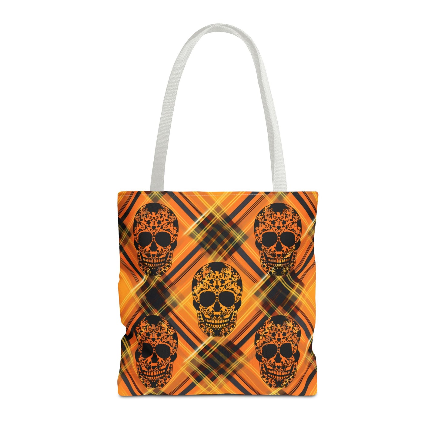 Fashionable Halloween Theme Tote Bag (AOP), Stylish and Festive for Everyday, Perfect for Halloween Lovers, For Anyone
