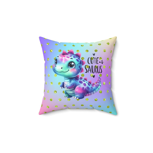 Cute Dinosaur Pillow, Cute Saurus Decor, Kid's Room Accessories, Fun Home Decor, Gift for Kids