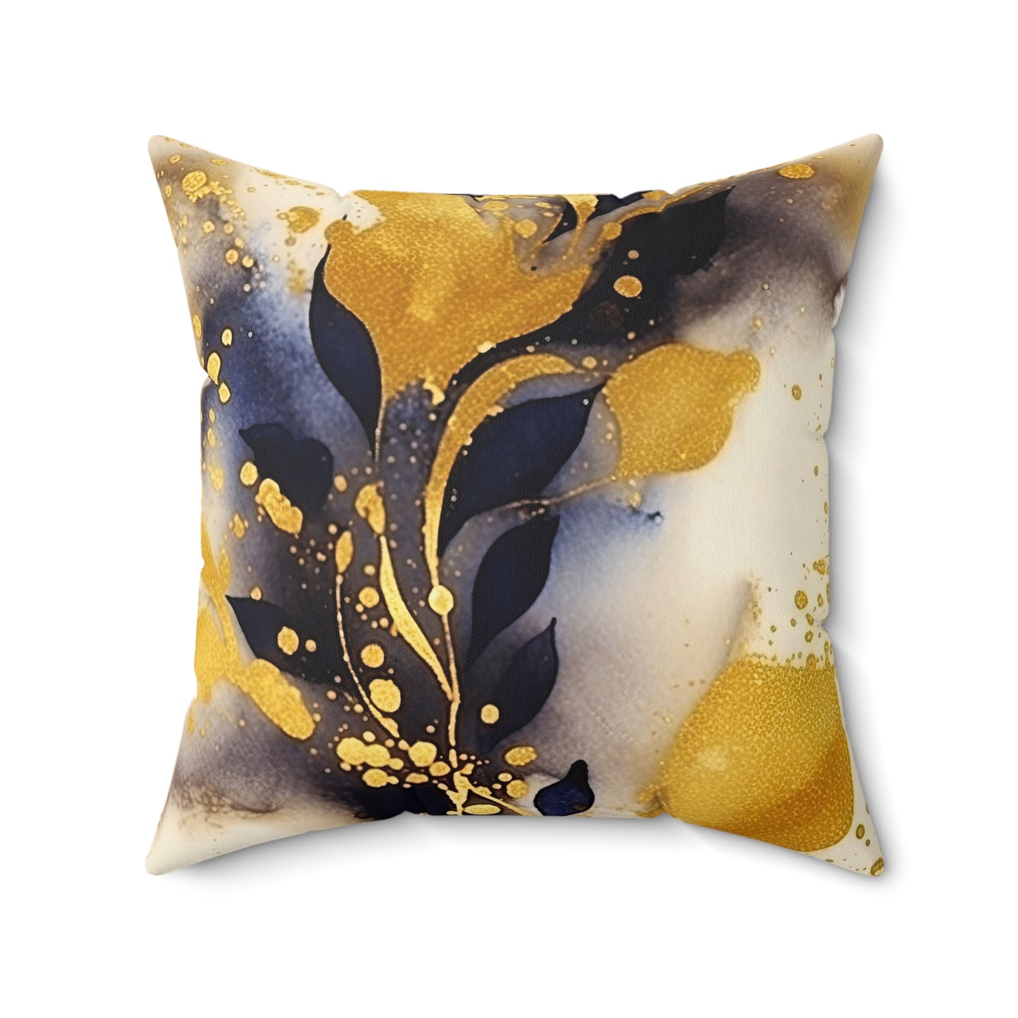 Decorative Spun Polyester Square Pillow, Home or Office Decor, Beautiful Accent for Any Room, Stylish for Everyday for Anyone