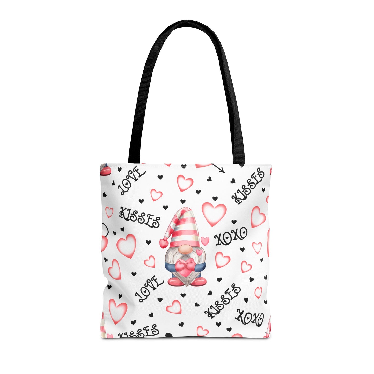 Romantic Love Gnome Tote Bag - Whimsical Valentine Gift for Gnome Lovers