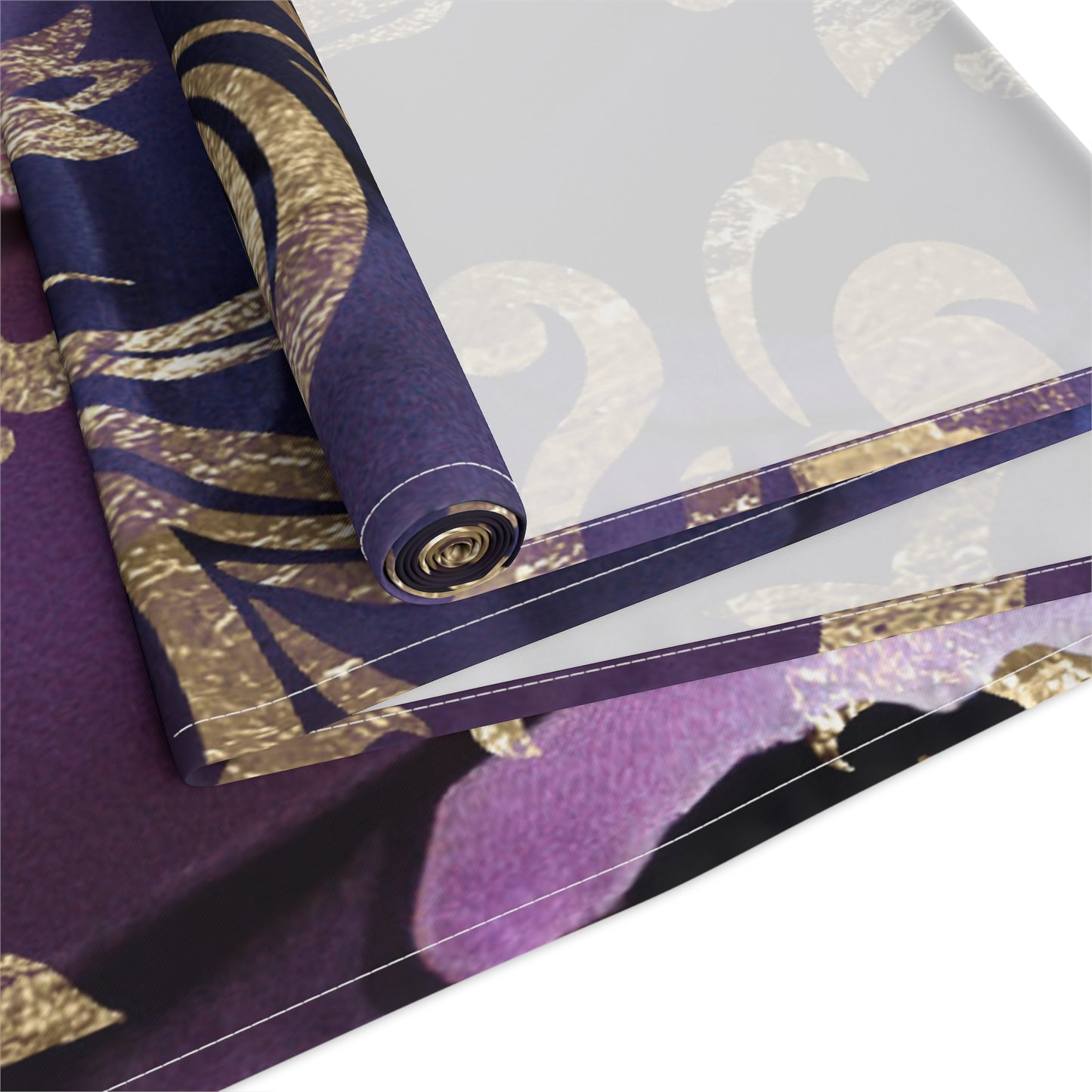 Elegant Damask Table Runner for Special Occasions, Dining Decor, Holiday Table Settings, Thanksgiving, Wedding, Party Decor