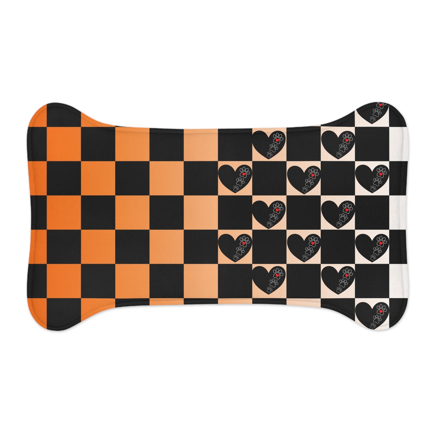 Stylish Pet Feeding Mats with Cute Heart Design, Dog Feeding Mat, Cat Feeding Place, Pet Accessories, Home Decor
