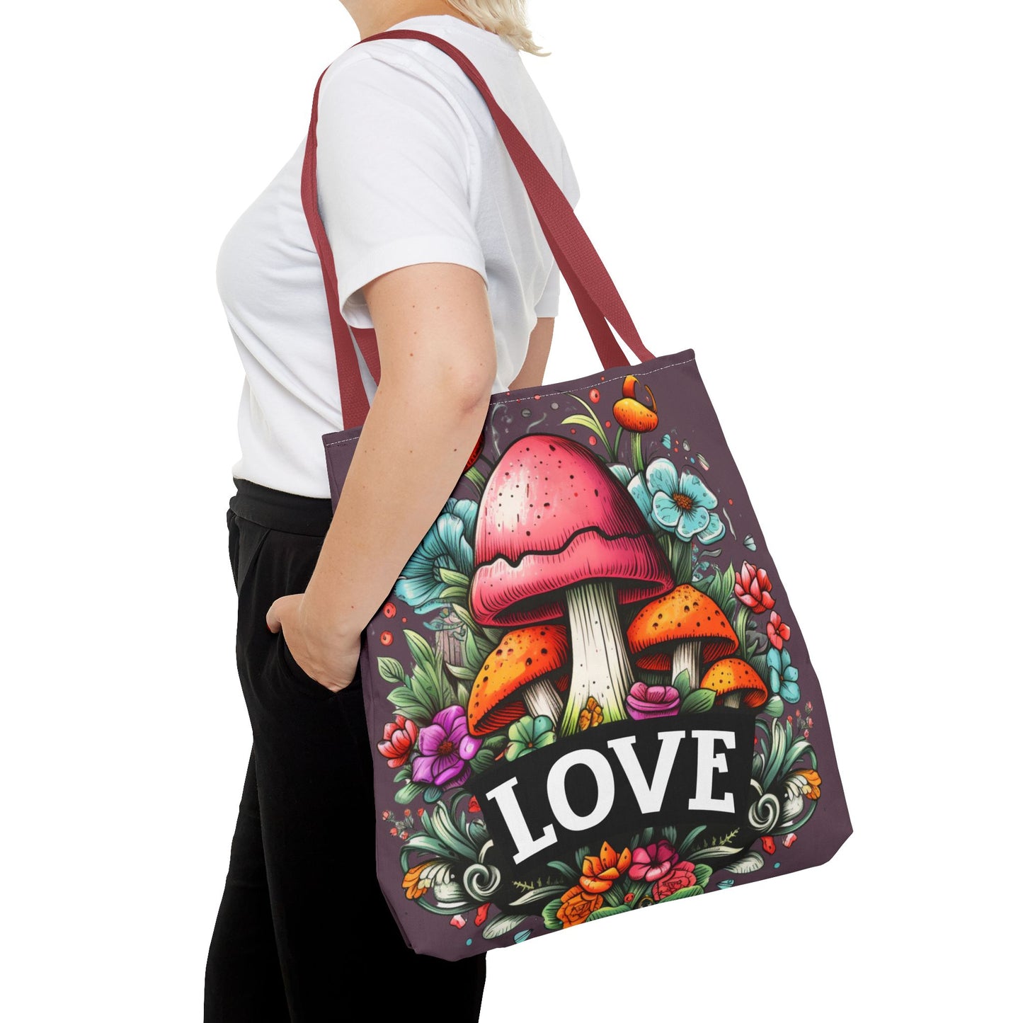 Mushroom Love Tote Bag