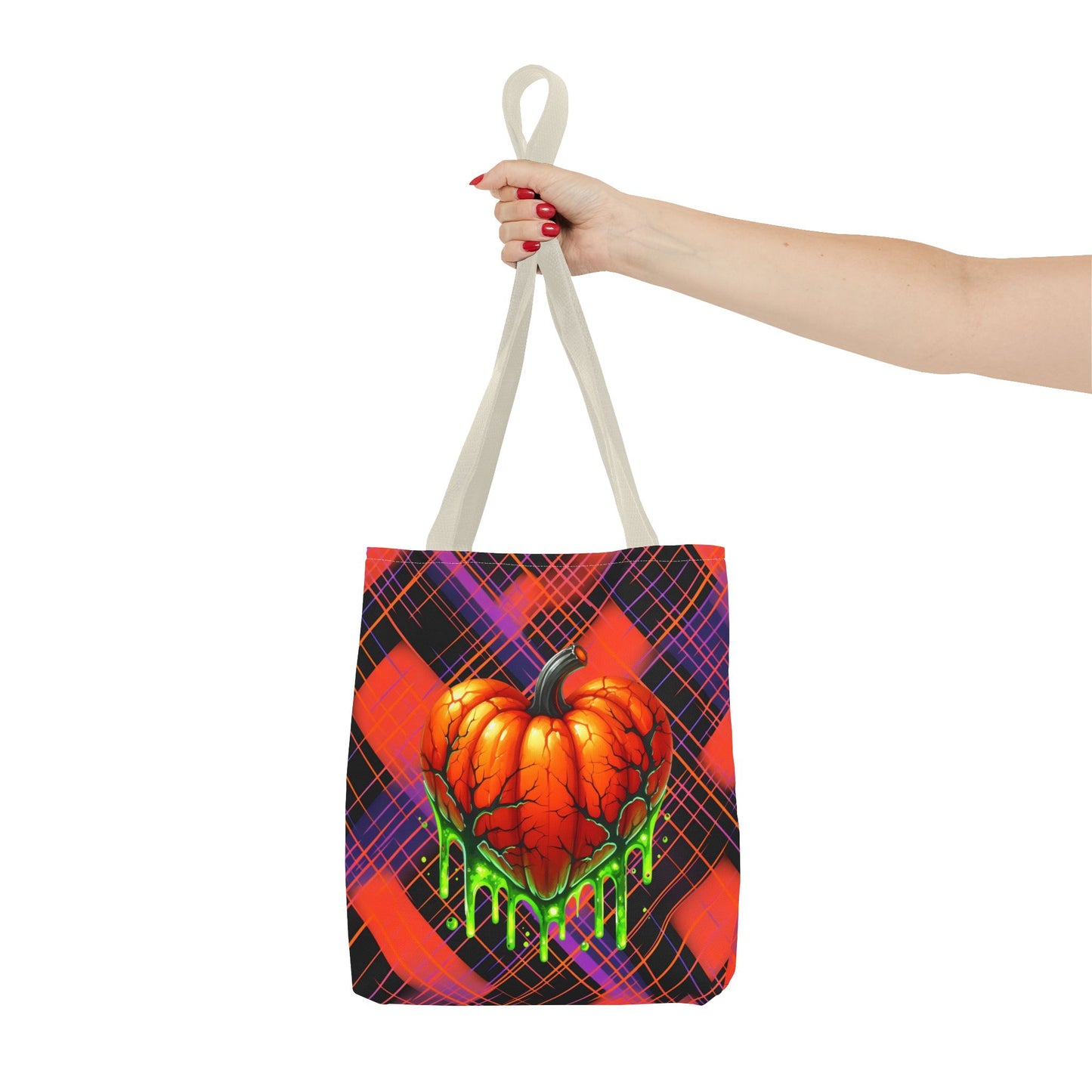 Fashionable Halloween Theme Tote Bag (AOP), Stylish For Everyday, Perfect Tote Bag for Halloween Lovers,  For Anyone