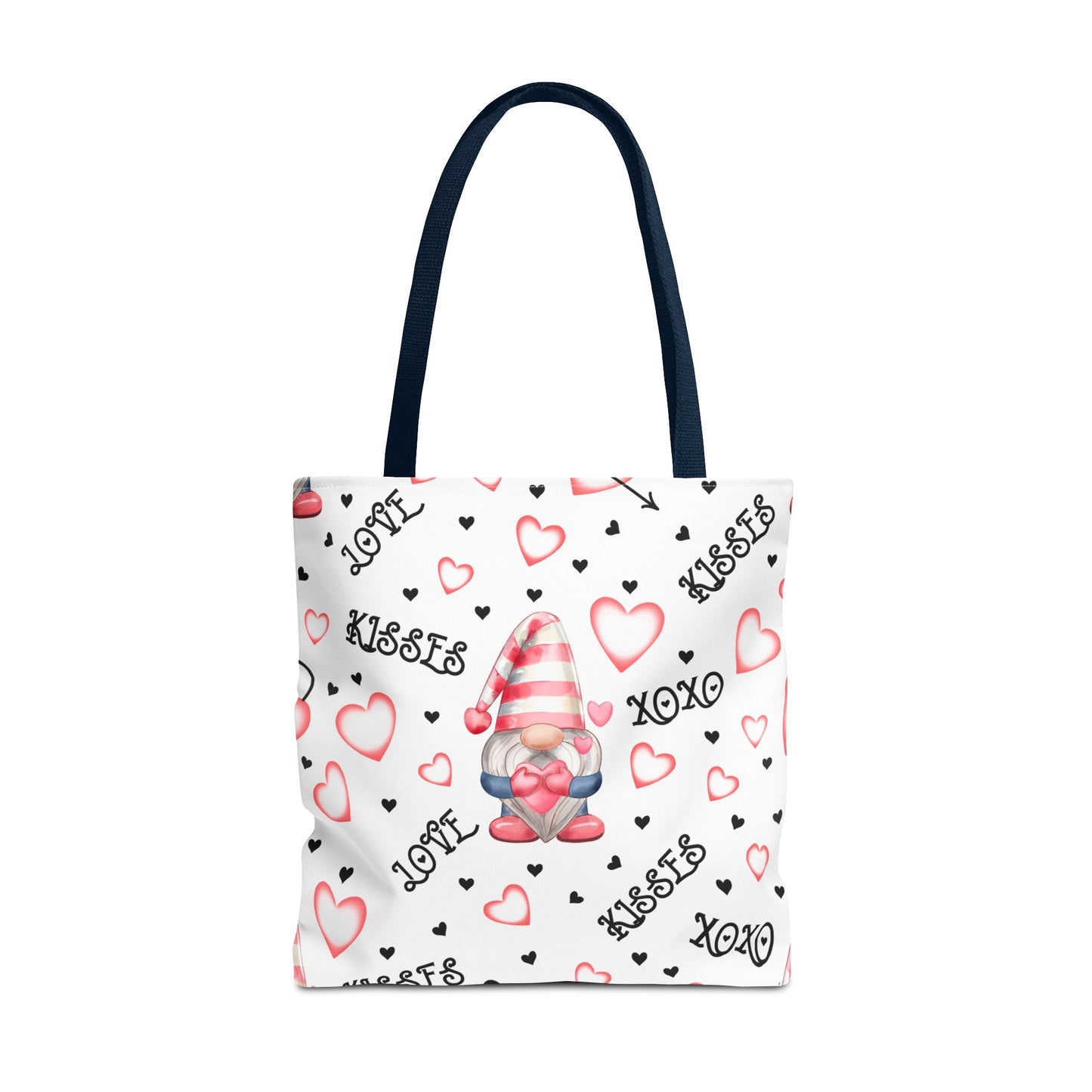 Romantic Love Gnome Tote Bag - Whimsical Valentine Gift for Gnome Lovers