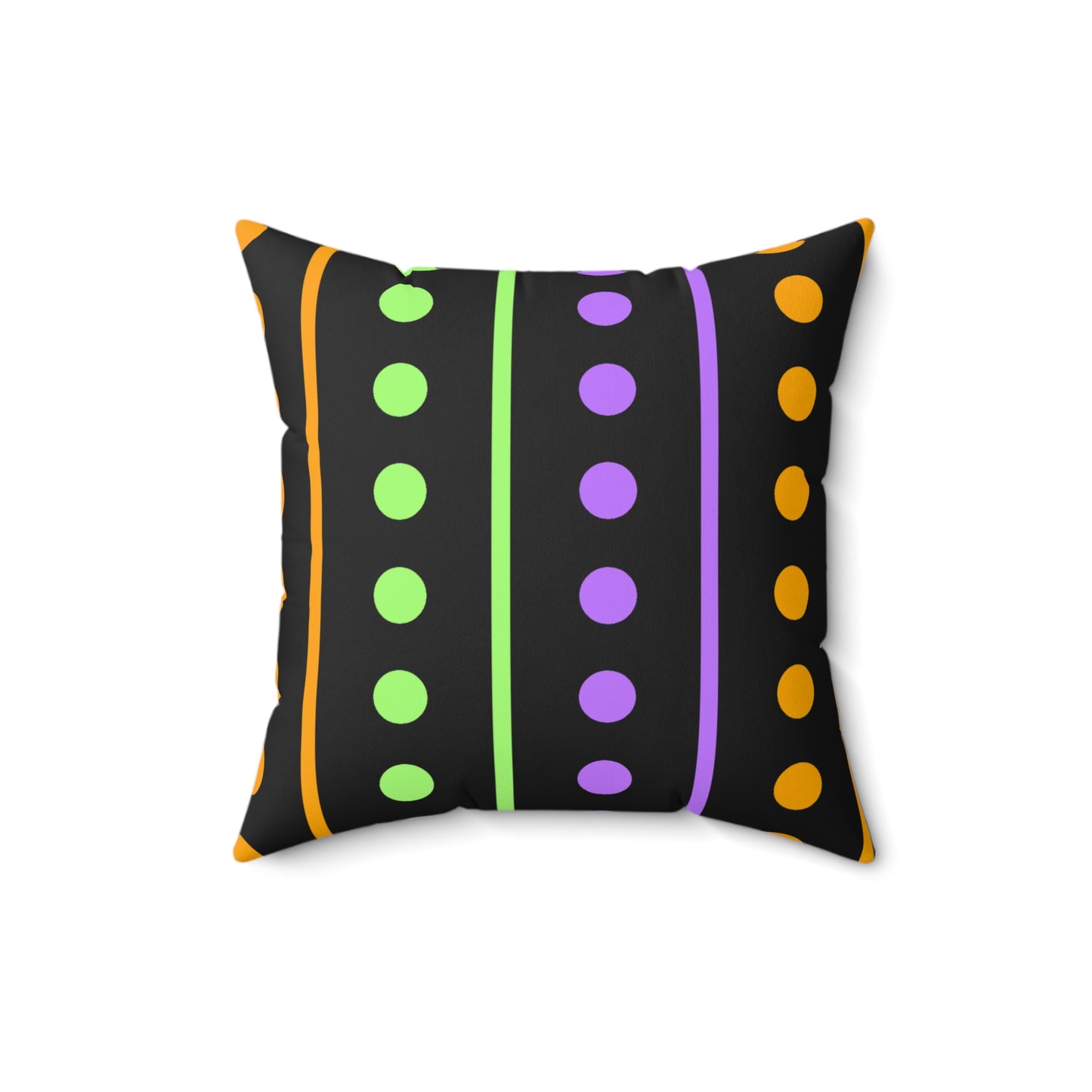 Decorative Halloween Theme Spun Polyester Square Pillow, Beautiful Home or Office Decor, Accent for Any Room for Everyday or Any Occasion