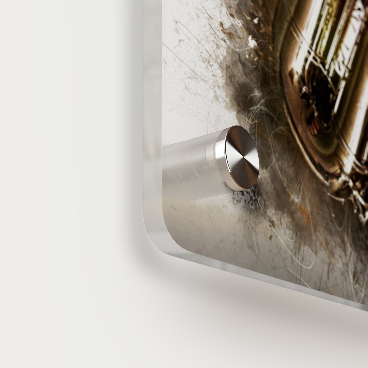 Inspirational Acrylic Wall Art Panel - "Music Feeds the Soul"