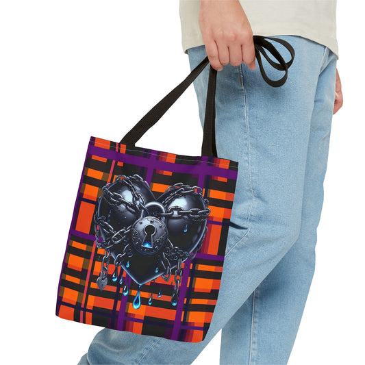 Fashionable Halloween Theme Tote Bag (AOP), Stylish for Everyday or Occasion, Perfect for Halloween Lovers, Great Gift Idea for Anyone