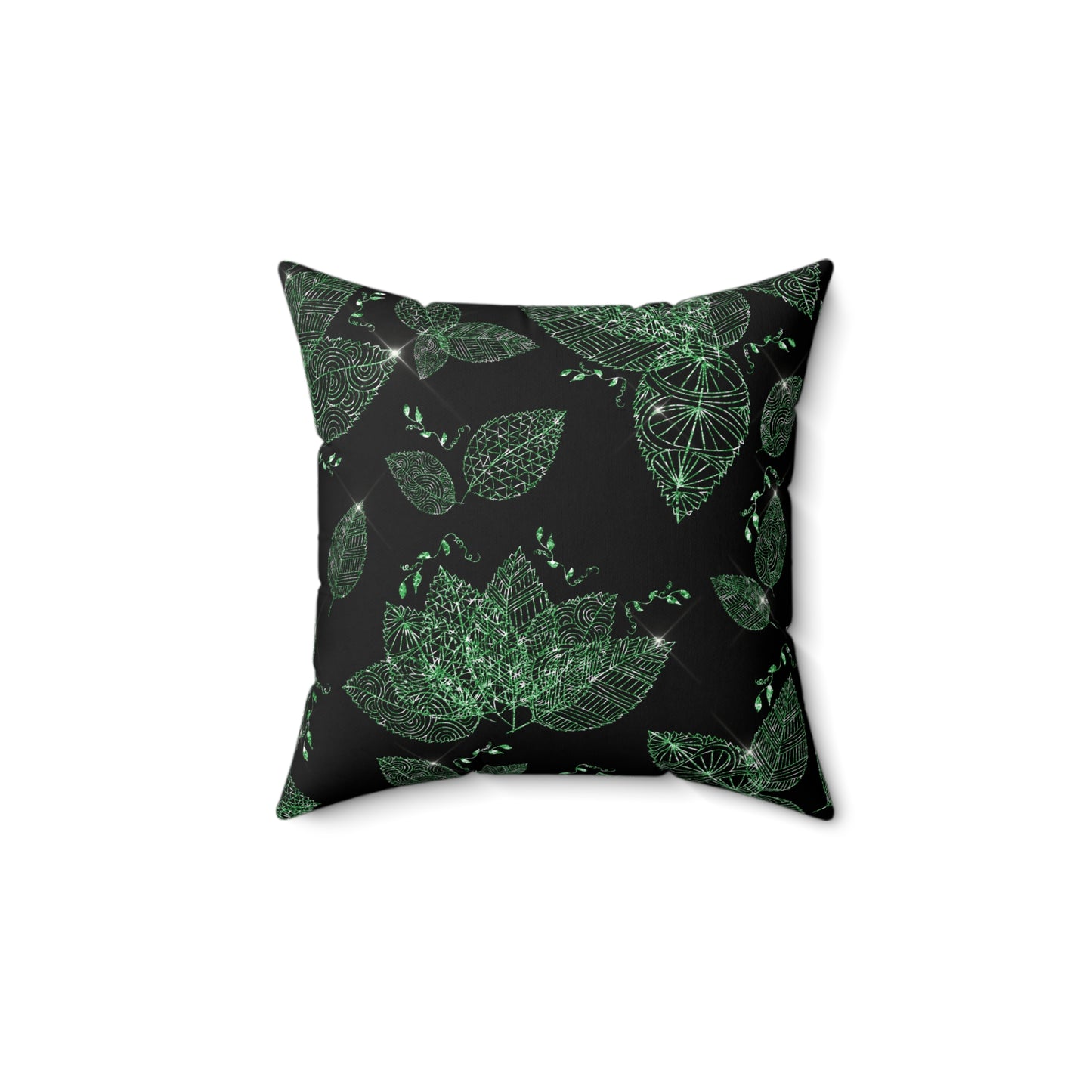 Lush Botanical Throw Pillow - Cozy Home Decor, Gift for Plant Lovers, Nature-inspired Cushion, Unique Accent Pillow, Autumn Decor