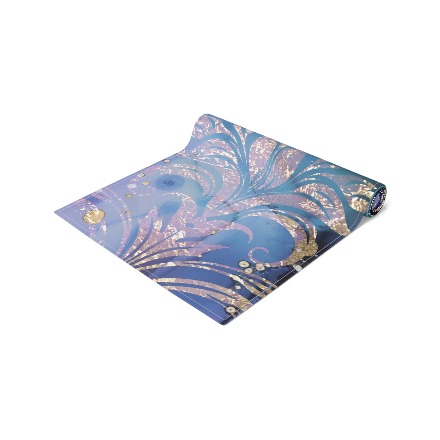 Elegant Floral Table Runner, Boho Dining Decor, Wedding Reception Tablecloth, Rustic Home Decor, Party Table Decoration