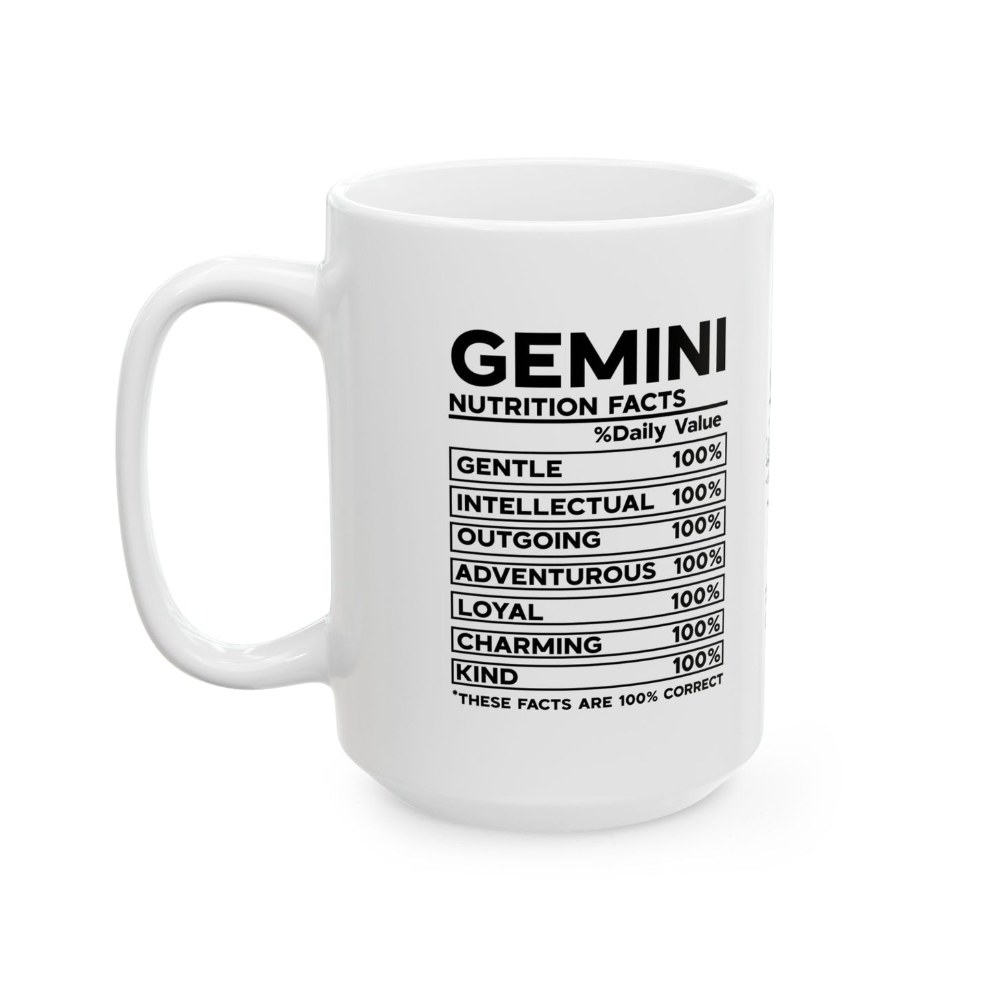 Gemini Zodiac Ceramic Mug – 11oz & 15oz – Astrology Gift for Star Sign Lovers