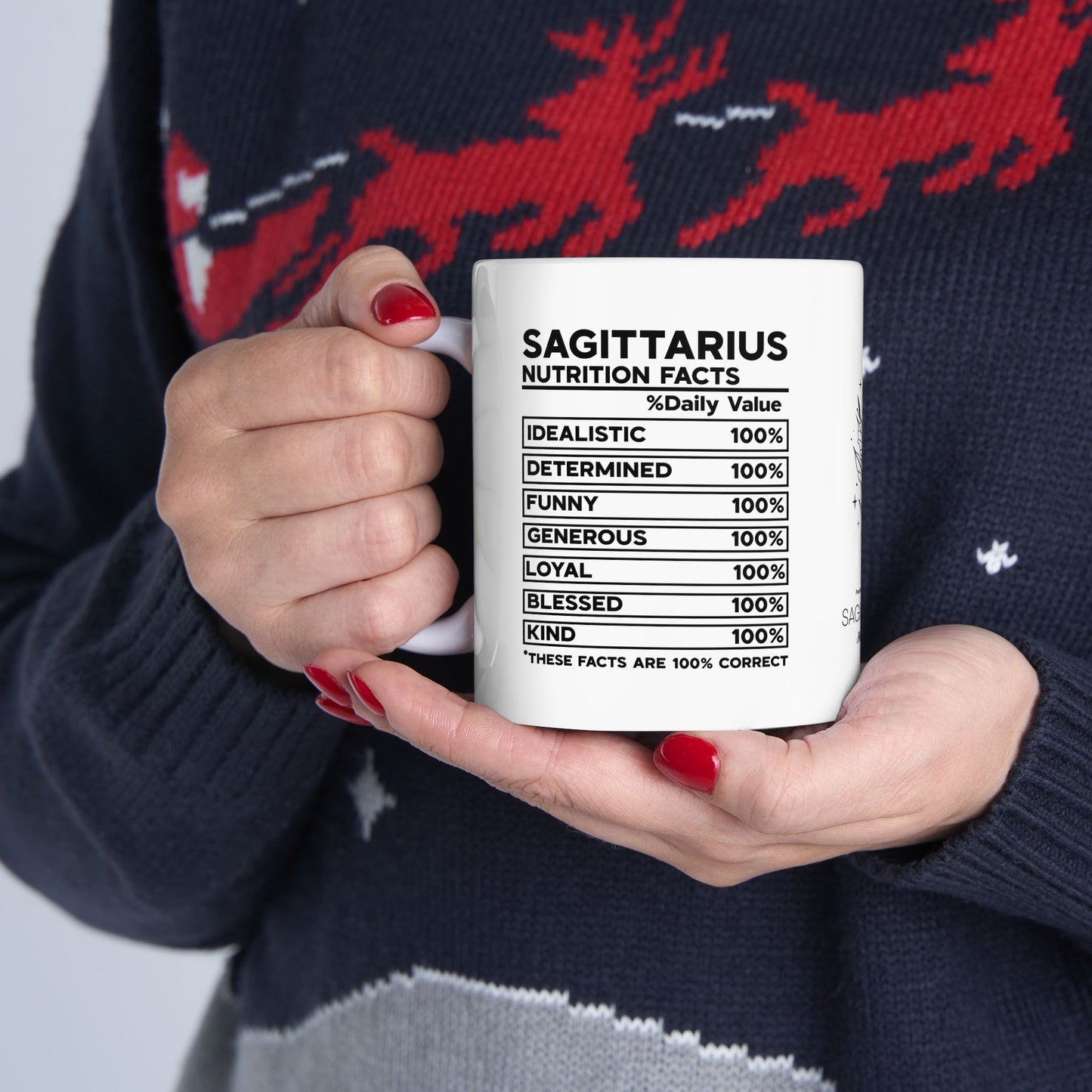Sagittarius Zodiac Ceramic Mug - Astrology Gifts for Astrology Lovers - 11oz & 15oz Sizes
