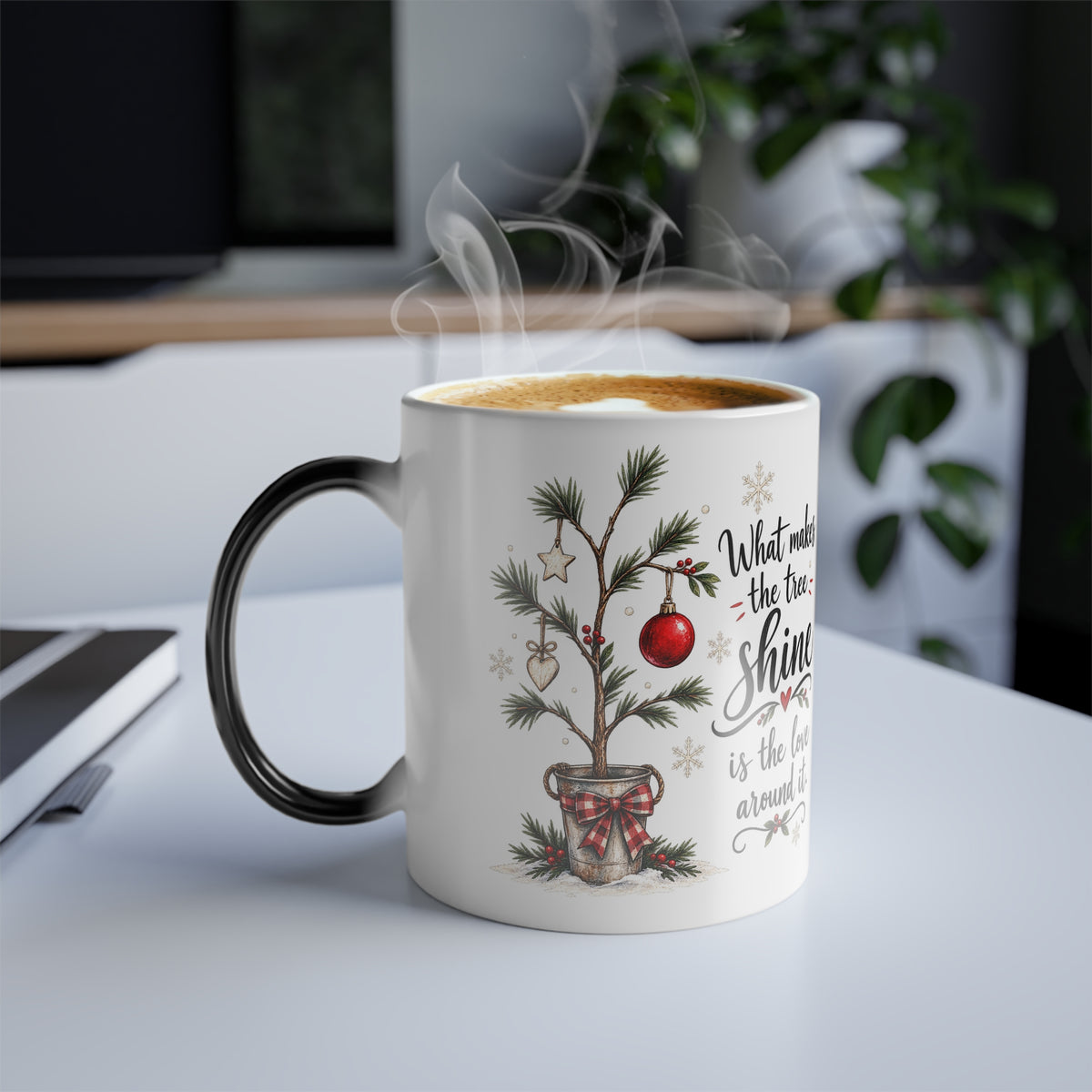 What Makes You Shine Inspirational Holiday Color-Changing Mug