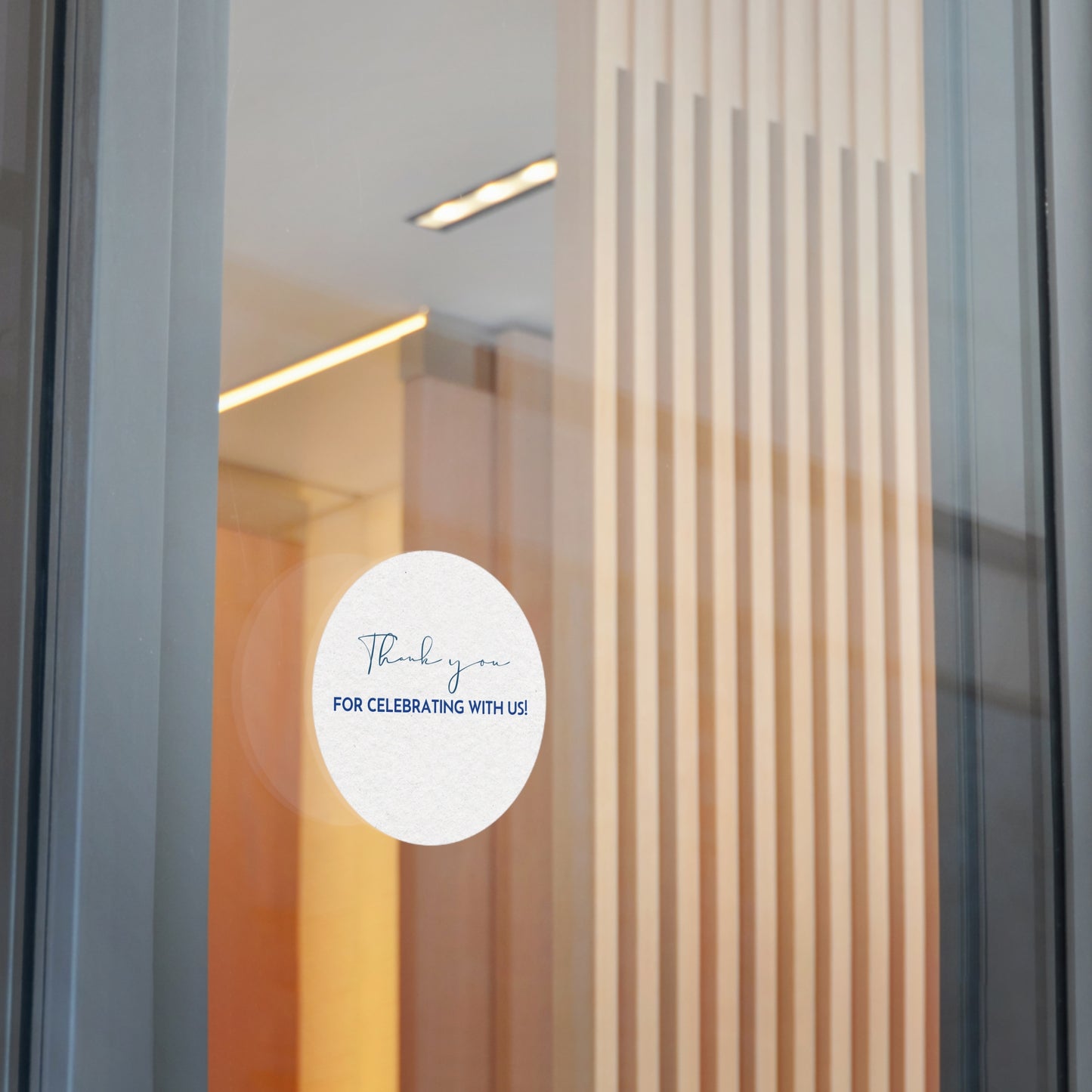 Thank You Celebration Stickers, Custom Wedding Favors, Personalized Party Decor, Event Stickers, Stylish Thank You Notes