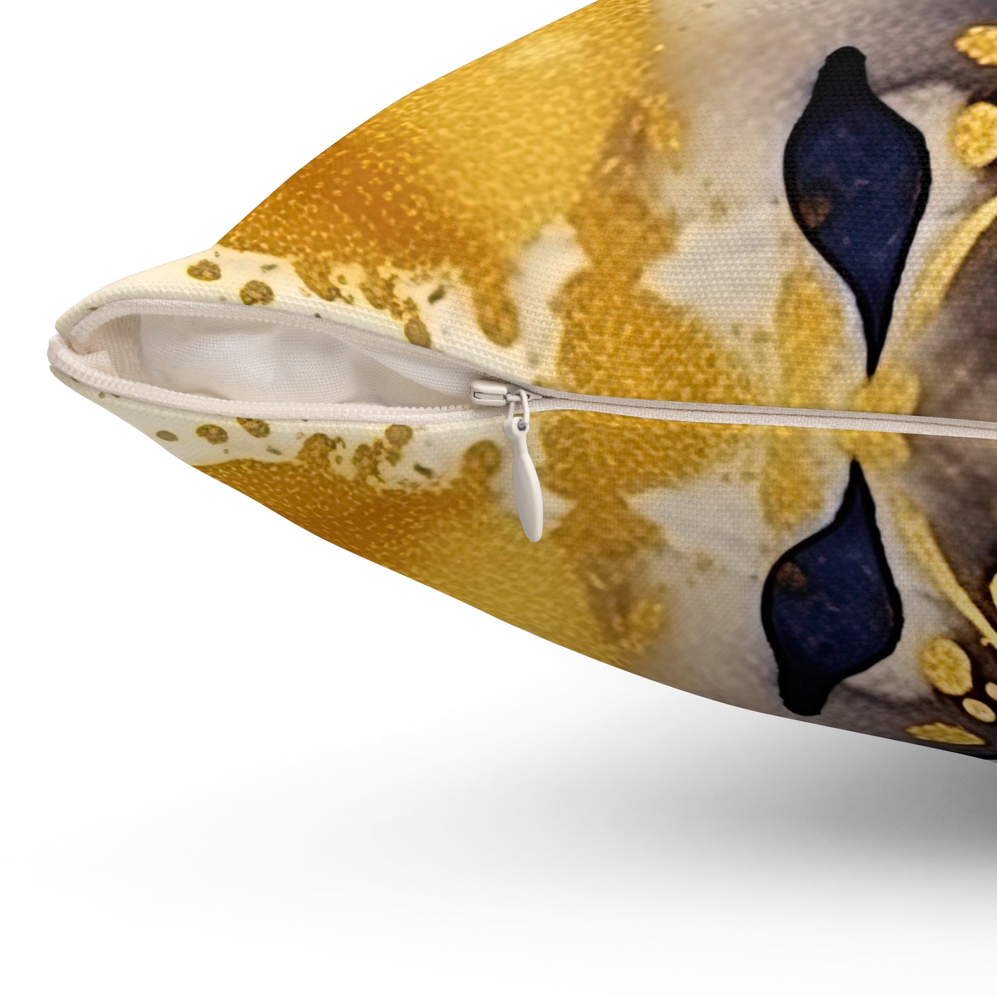 Decorative Spun Polyester Square Pillow, Home or Office Decor, Beautiful Accent for Any Room, Stylish for Everyday for Anyone