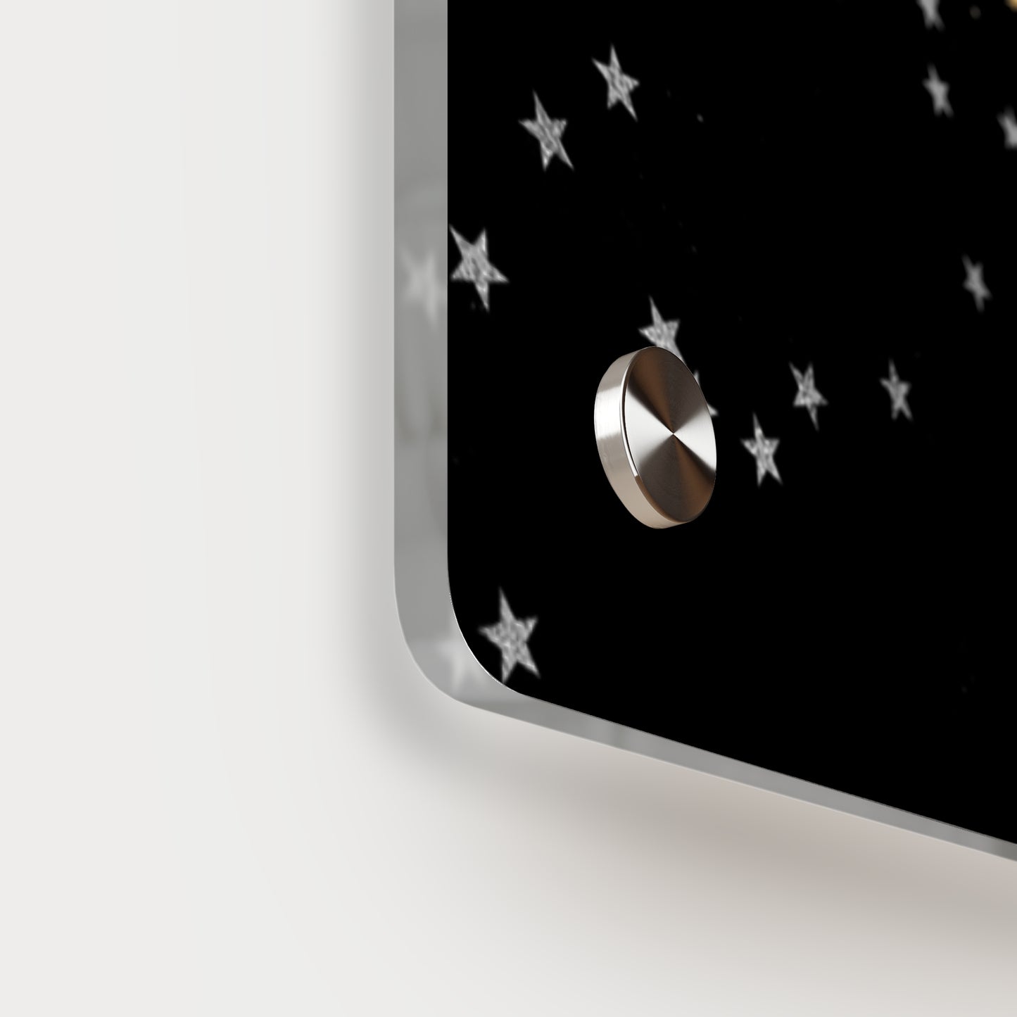 Mystical Dragon Acrylic Wall Art Panel - Celestial Home Decor