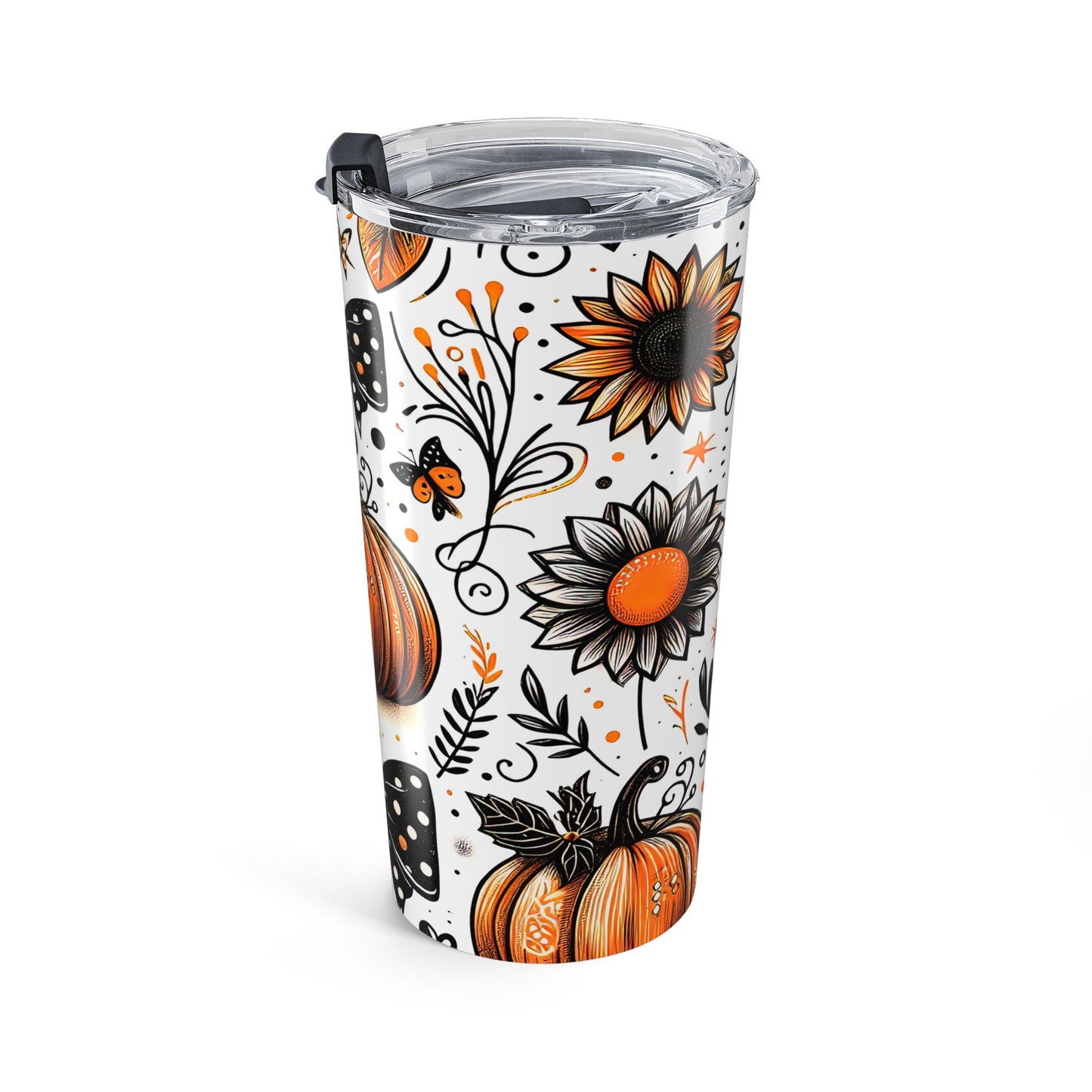 Pumpkin Spice Tumbler 20oz - Fall Seasonal Drinkware