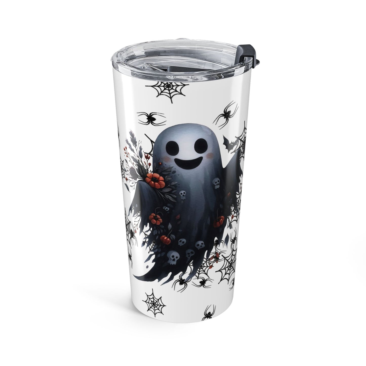 Spooky Cute Ghost Tumbler 20oz - Halloween Gothic Gift
