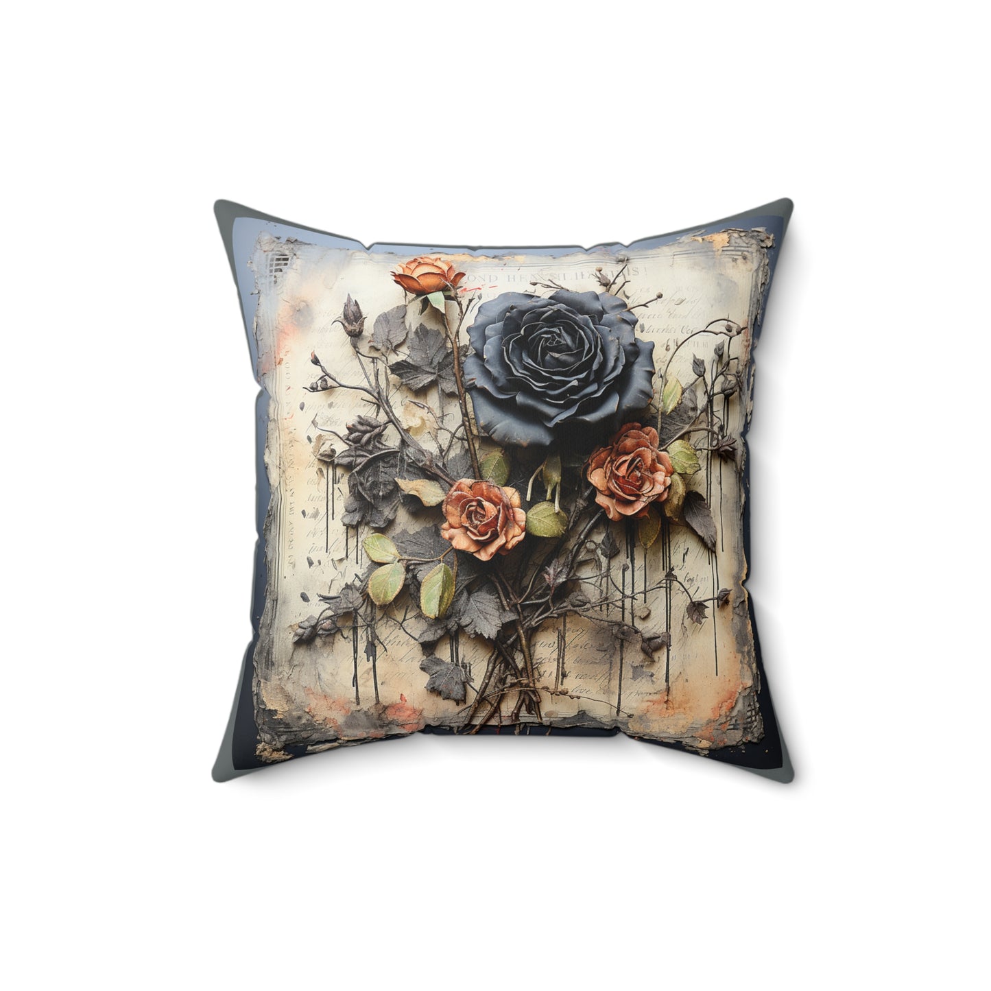 Chic Floral Throw Pillow, Decorative Couch Cushion, Boho Home Decor, Gift for Her, Cozy Living Room Accent