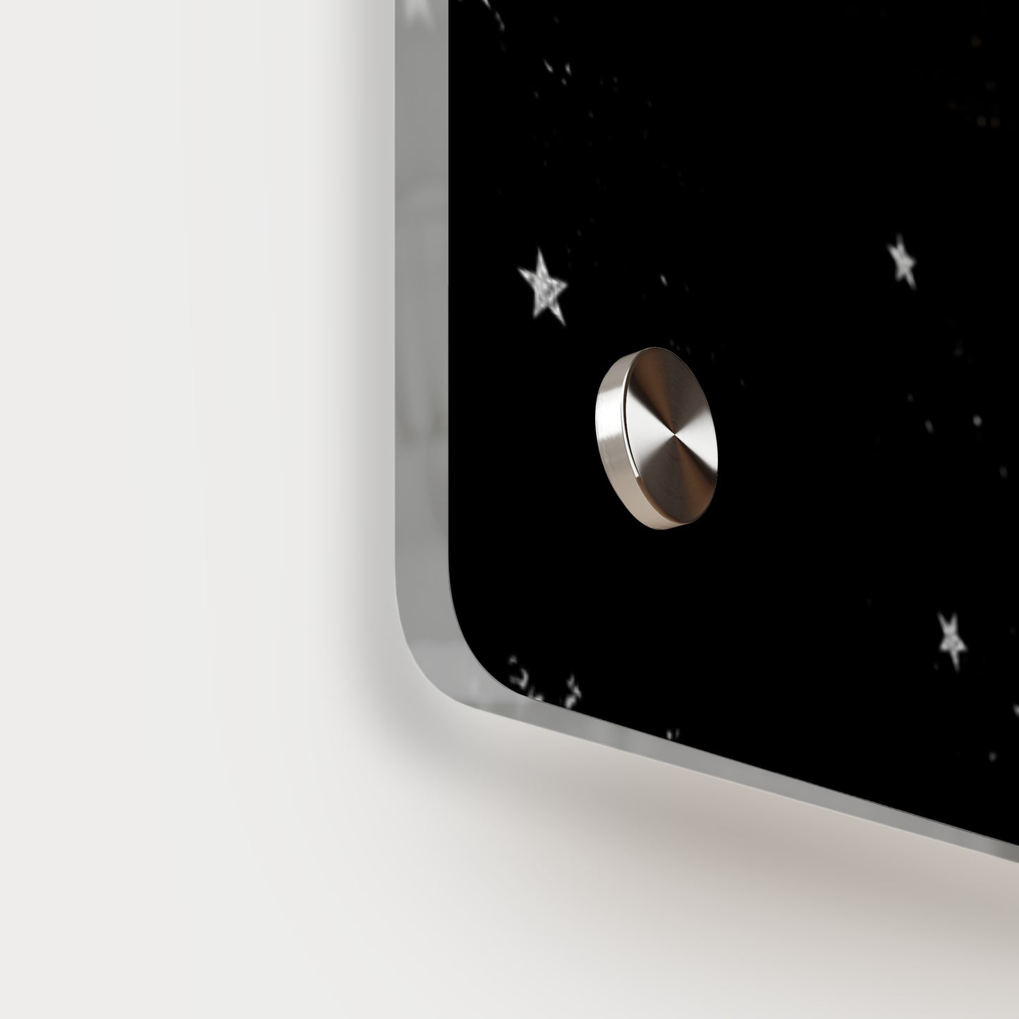 Sleek Dragon Acrylic Wall Art Panel - Celestial Decor for Fantasy Lovers