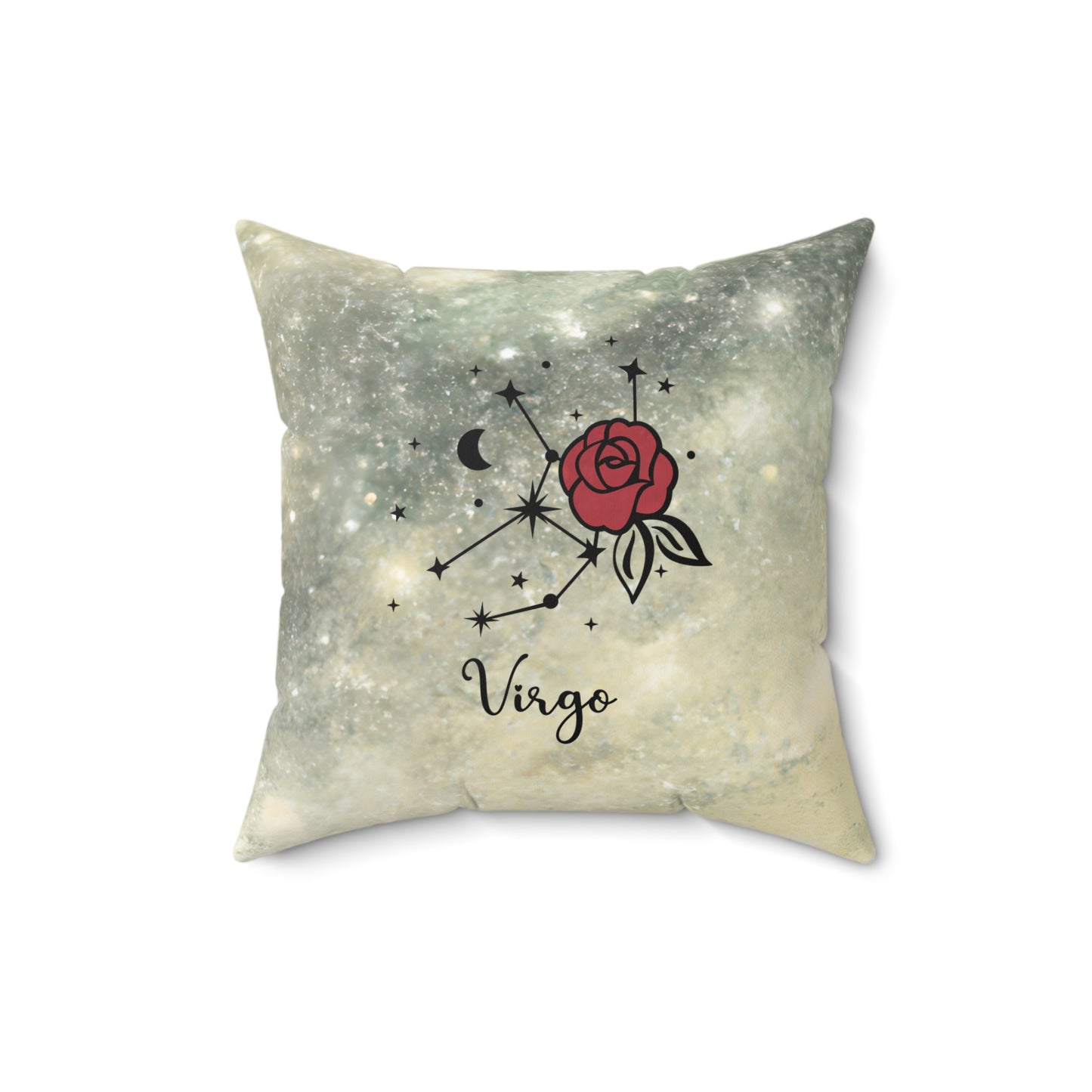 Celestial Zodiac Virgo Pillow, Astrology Decor, Cosmic Cushion, Astrology Gift, Horoscope Home Decor