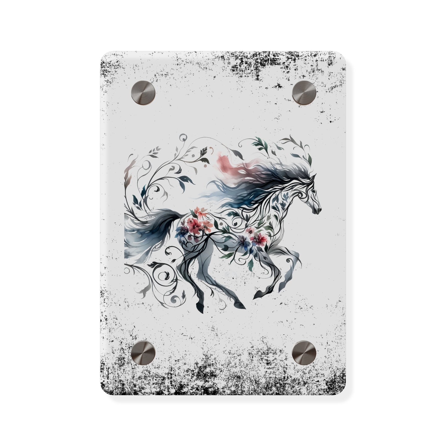 Celestial Horse Acrylic Wall Art Panel - Ethereal Home Decor