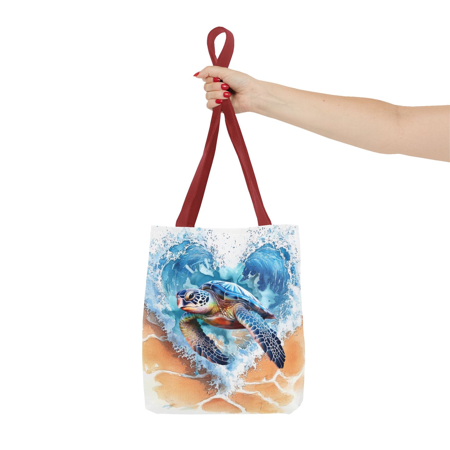Ocean Turtle Tote Bag - Eco-Friendly, Beach Vibes, Summer Gift, Sea Life Accessory, Environmental Awareness