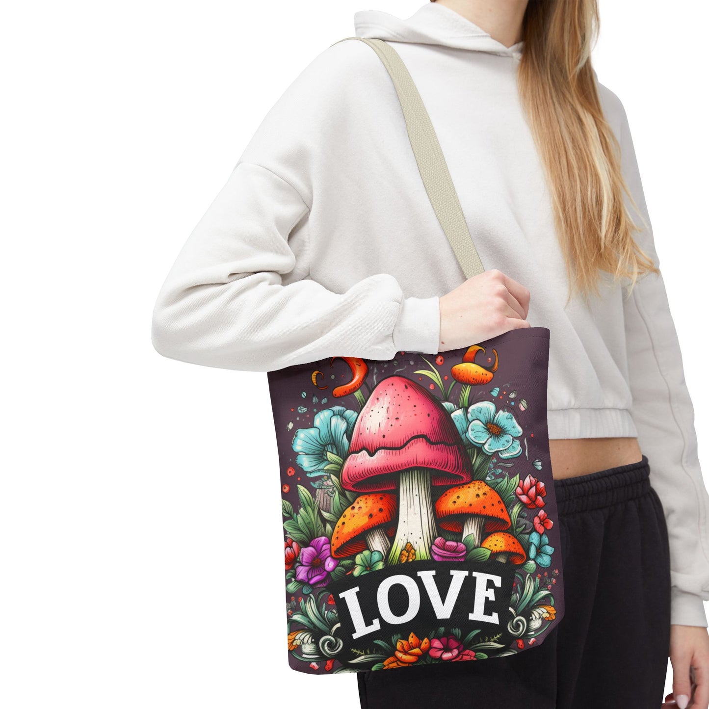 Mushroom Love Tote Bag