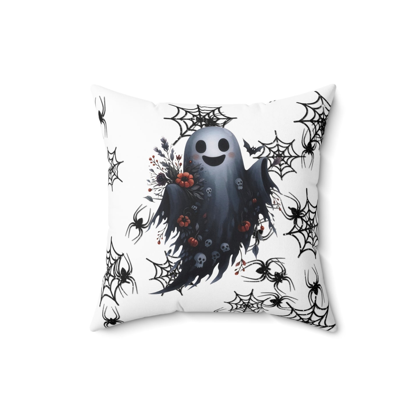 Halloween Ghost Pillow - Spooky Home Decor, Cozy Accent, Trick or Treat, Fall Celebration, Holiday Gift