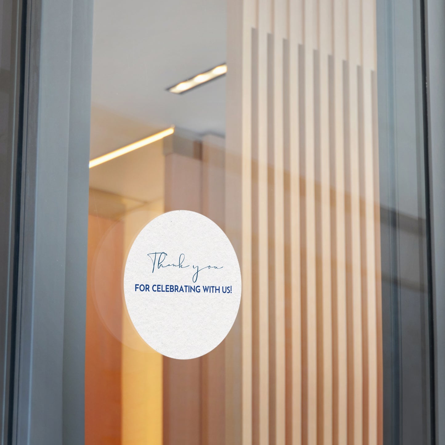 Thank You Celebration Stickers, Custom Wedding Favors, Personalized Party Decor, Event Stickers, Stylish Thank You Notes