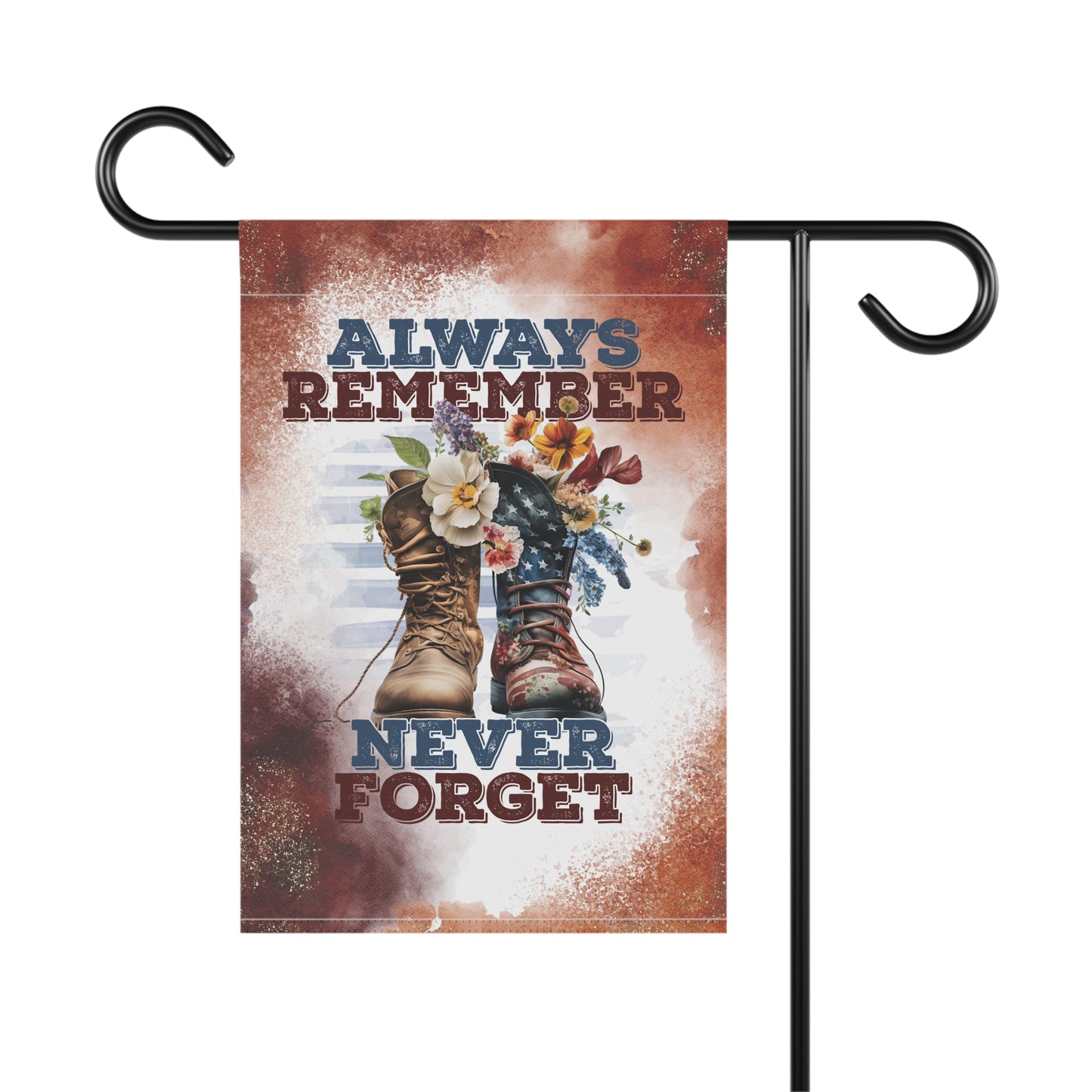 Memory Garden Flag - Always Remember Never Forget Banner