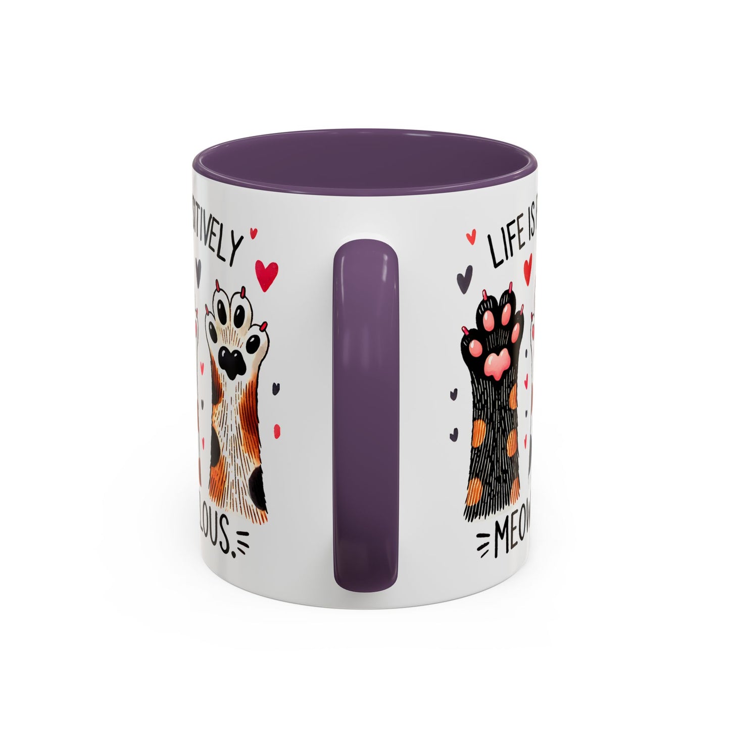 Coffee Mug - Humorous Stylish Cat Saying Mug, Gift Mug for Cat Lovers, Animal Lover Gift Idea, Housewarming Gift