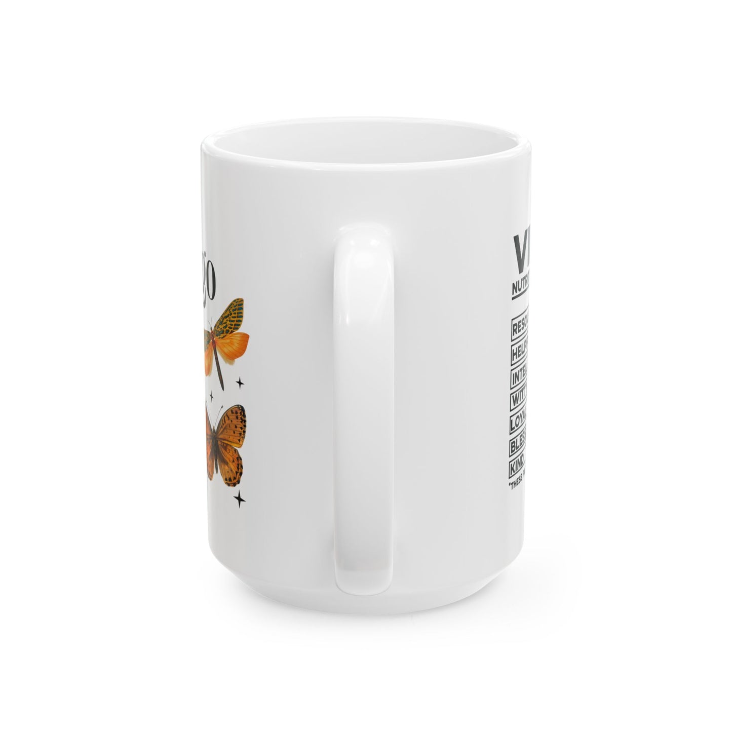 Personalized Virgo Zodiac Ceramic Mug - 11oz & 15oz
