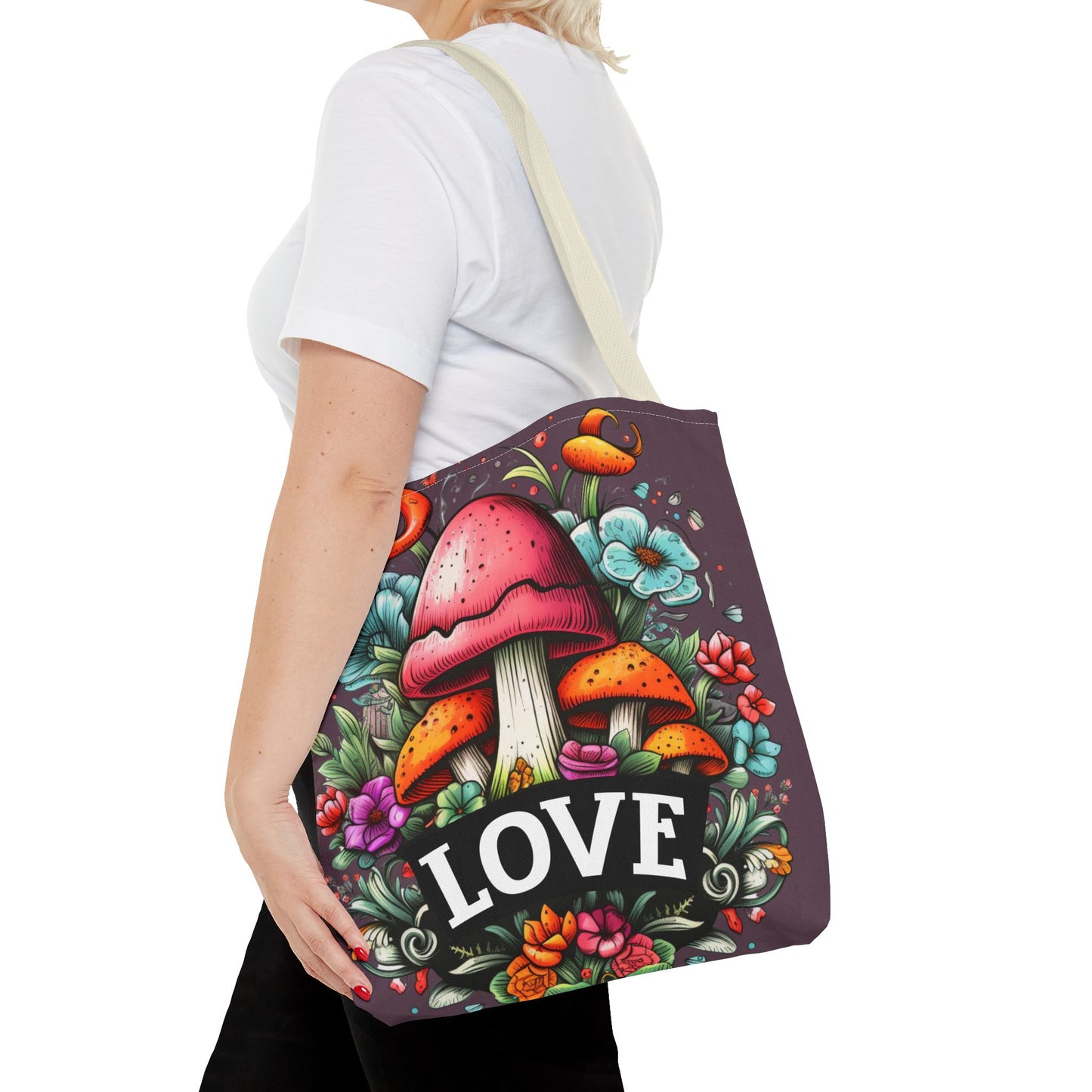 Mushroom Love Tote Bag